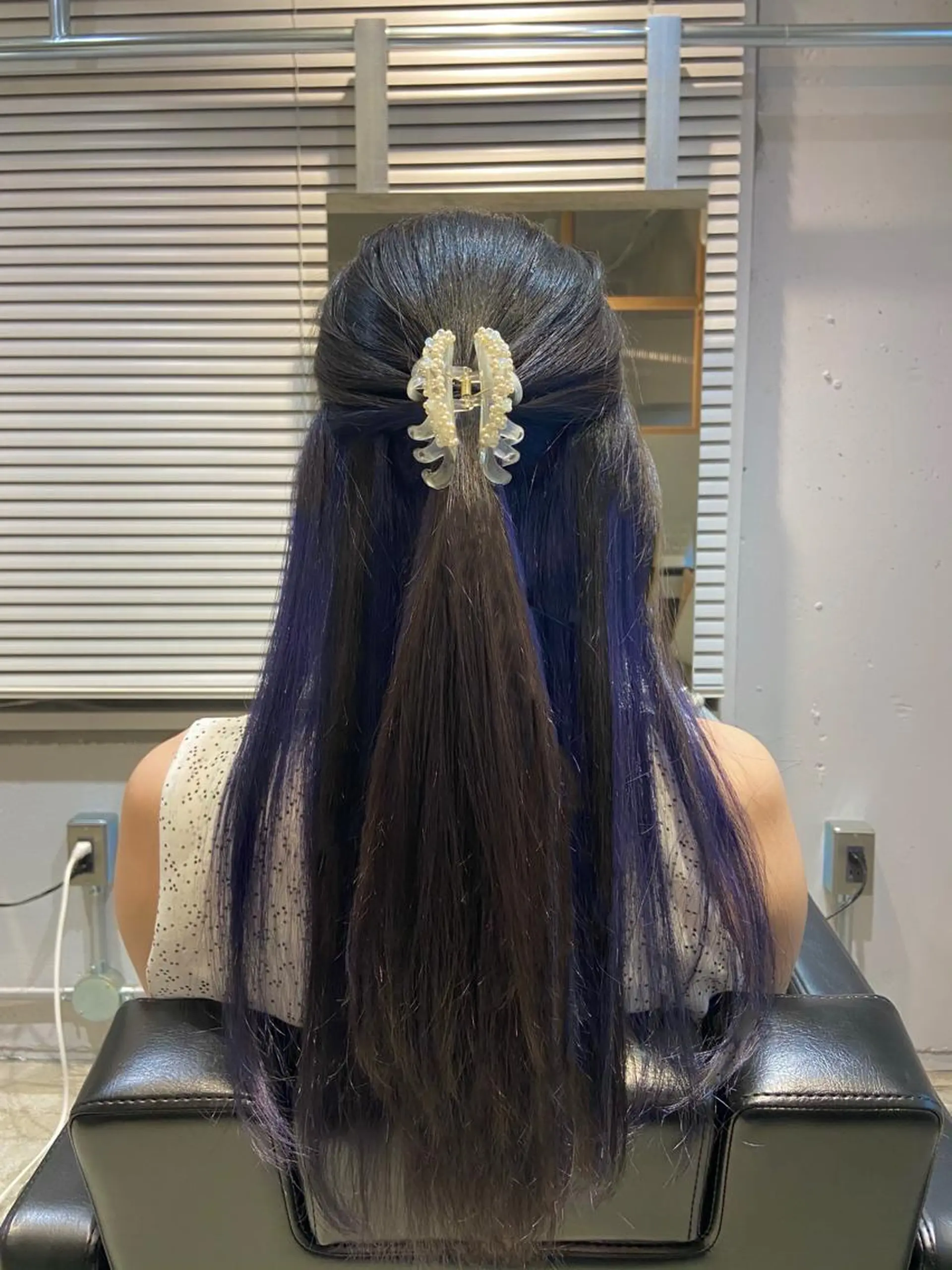 ロング カラー インナーカラー なかまみさと 🌼極上ヘッドスパのヘアスタイル