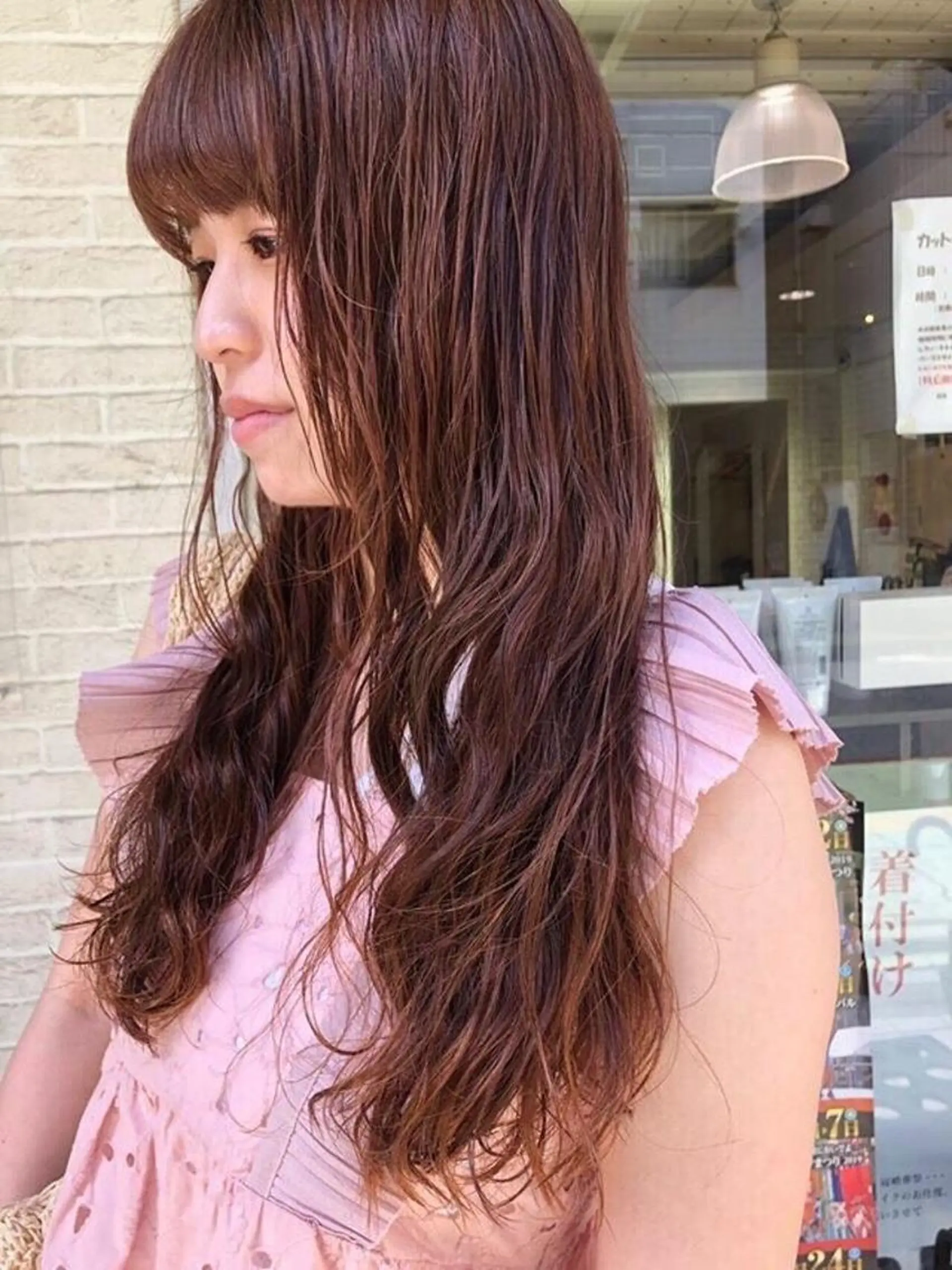 ロング 西山 恵太郎のヘアスタイル