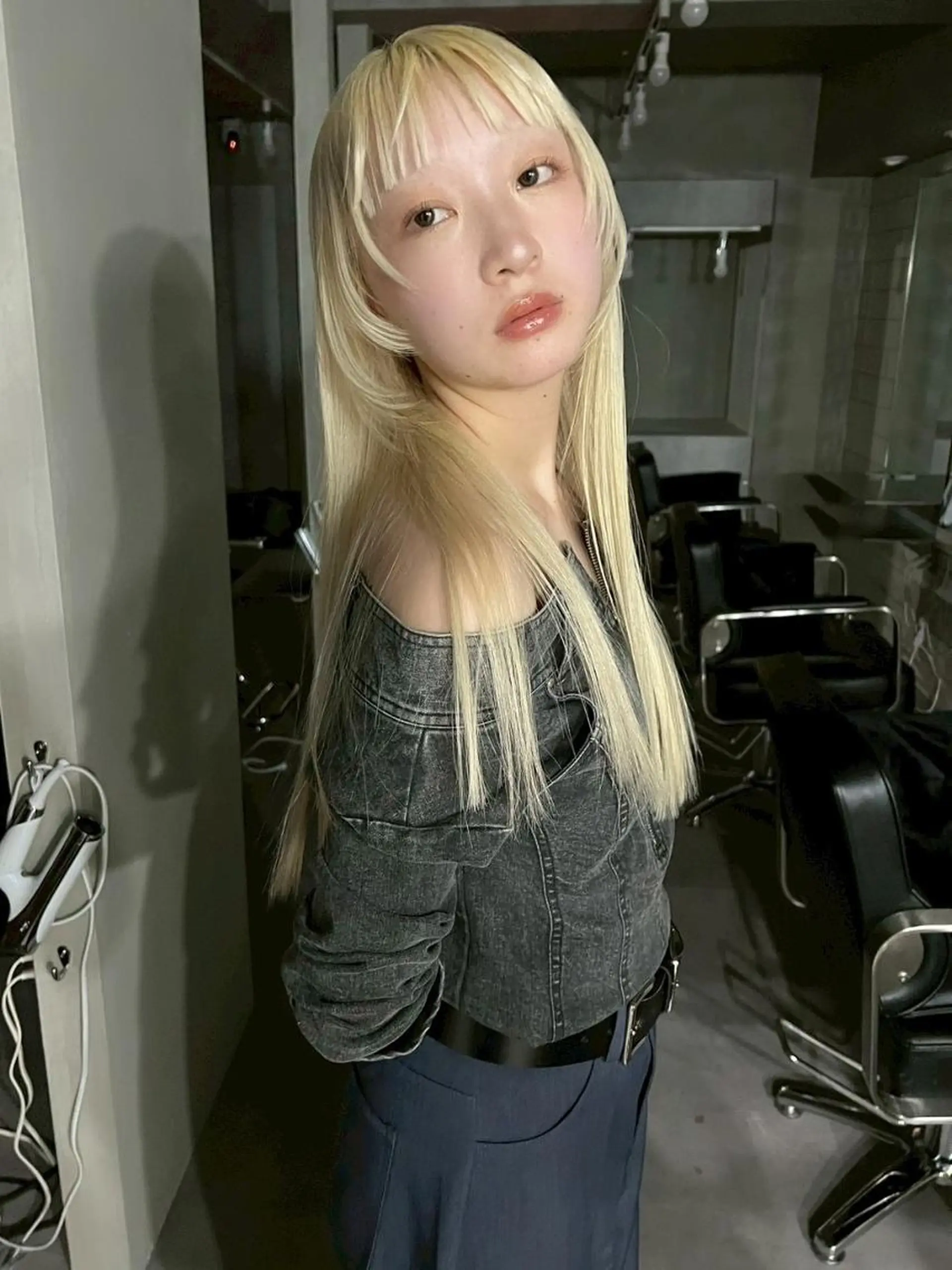 カラー ヘアカラー 海外レイヤー/ ブロンドKazuhaのヘアスタイル