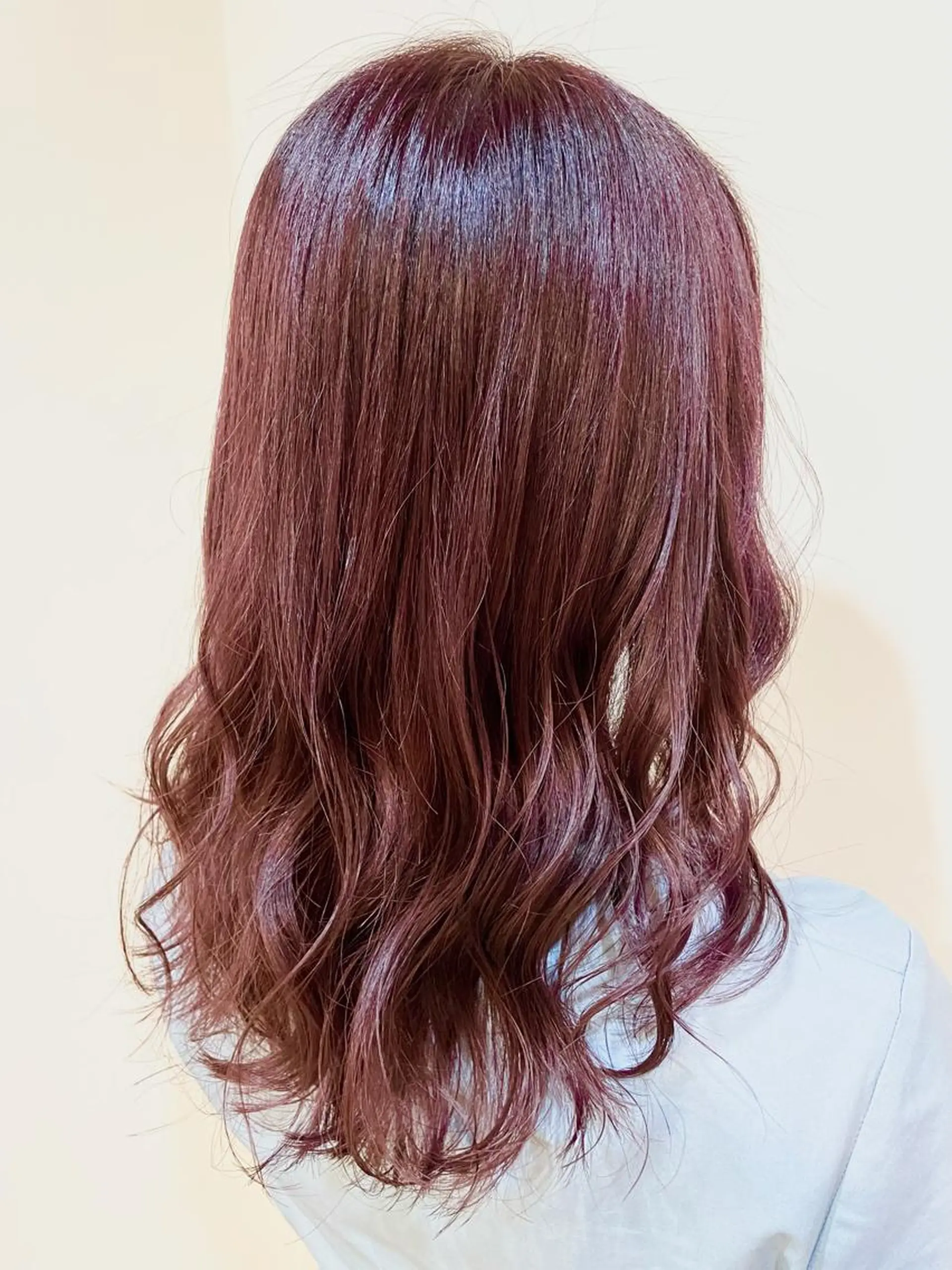 ミディアム パープルカラー ヘアカラー ✨美髪サラ艶トレンド 橋柿 実紀✨のヘアスタイル