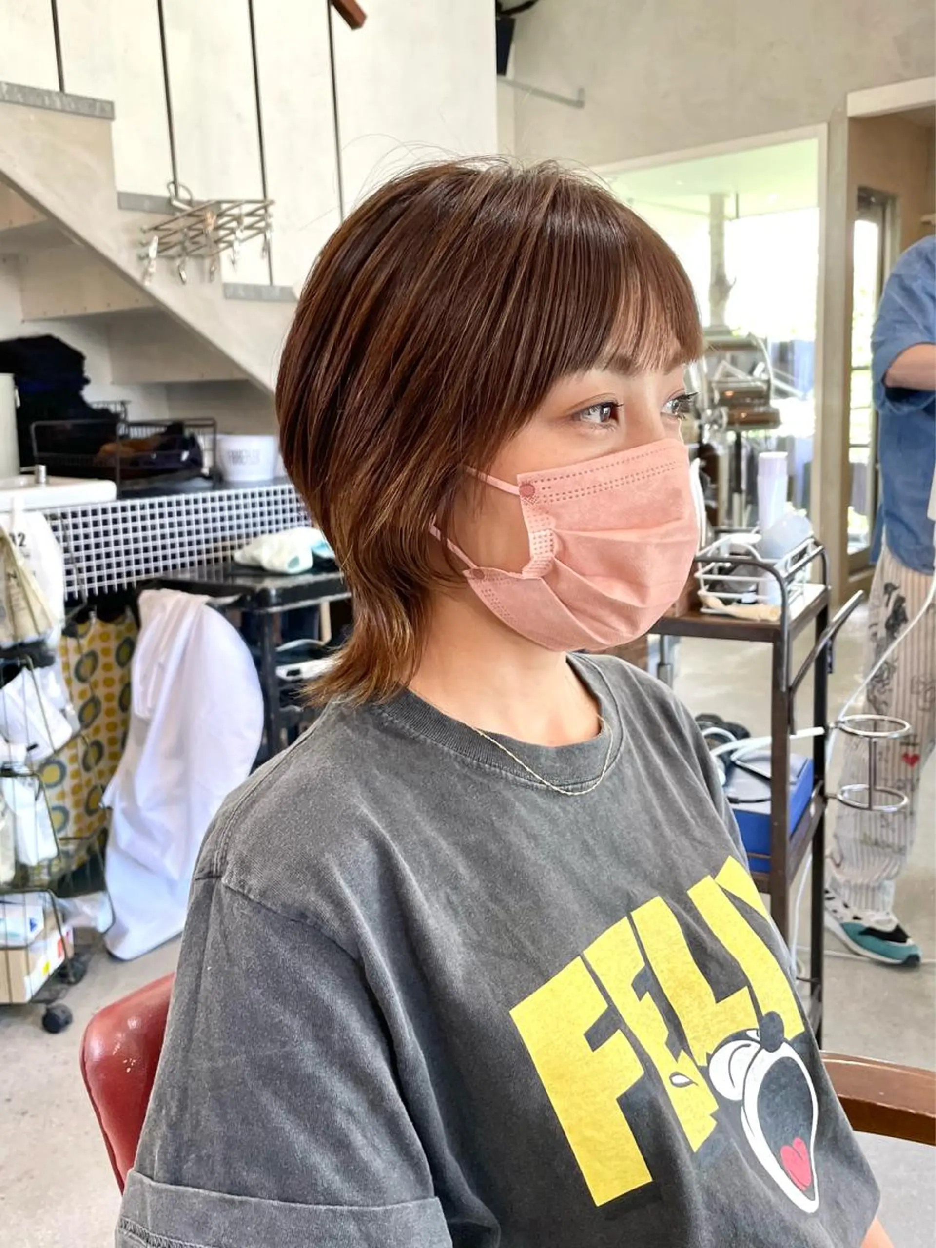 ショート 岡田 恭明のヘアスタイル