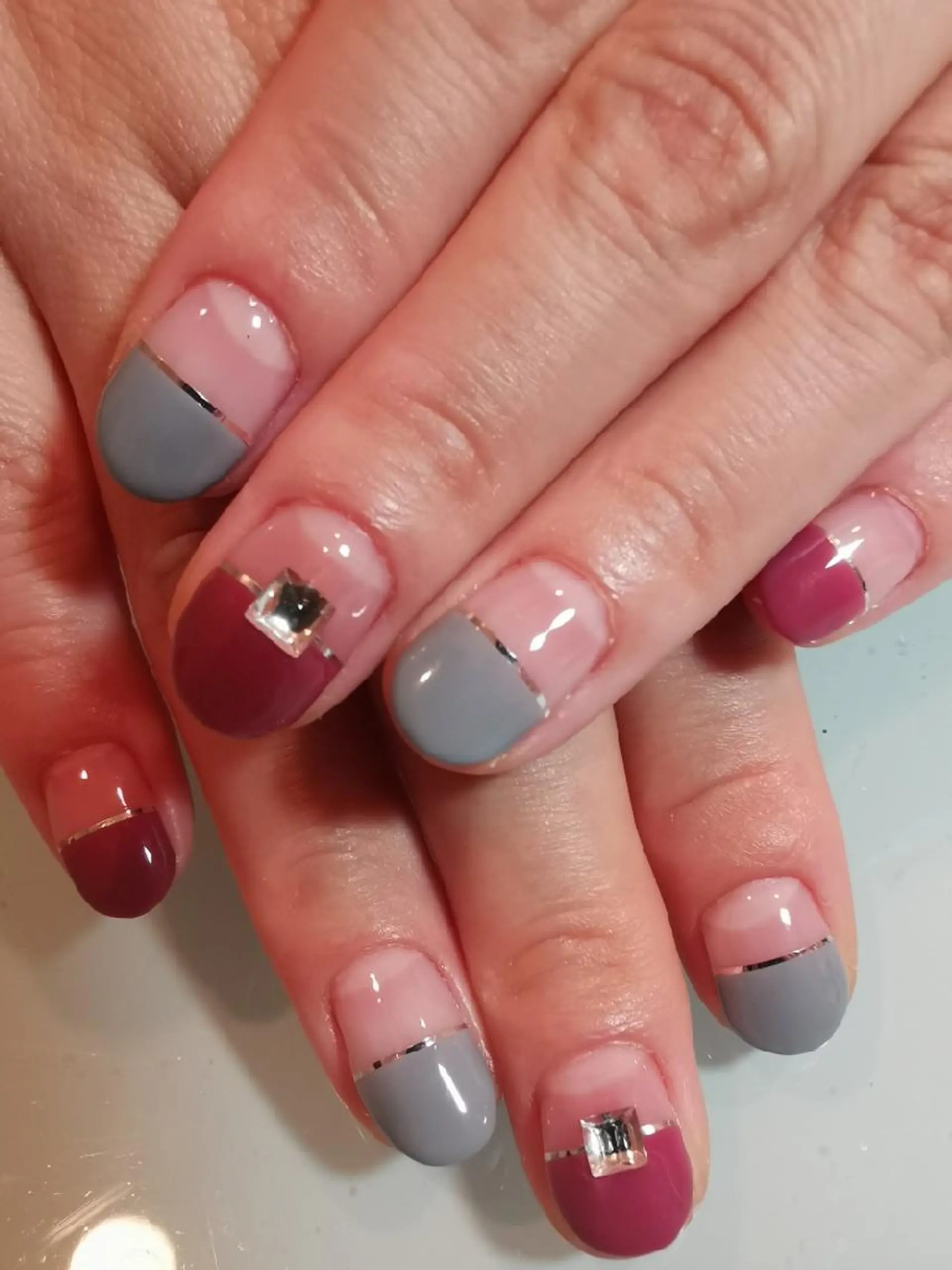 ネイル フレンチネイル 人気エリア💖完全個室【ルリエ】所属・ネイルサロン Lelienルリエのネイルデザイン