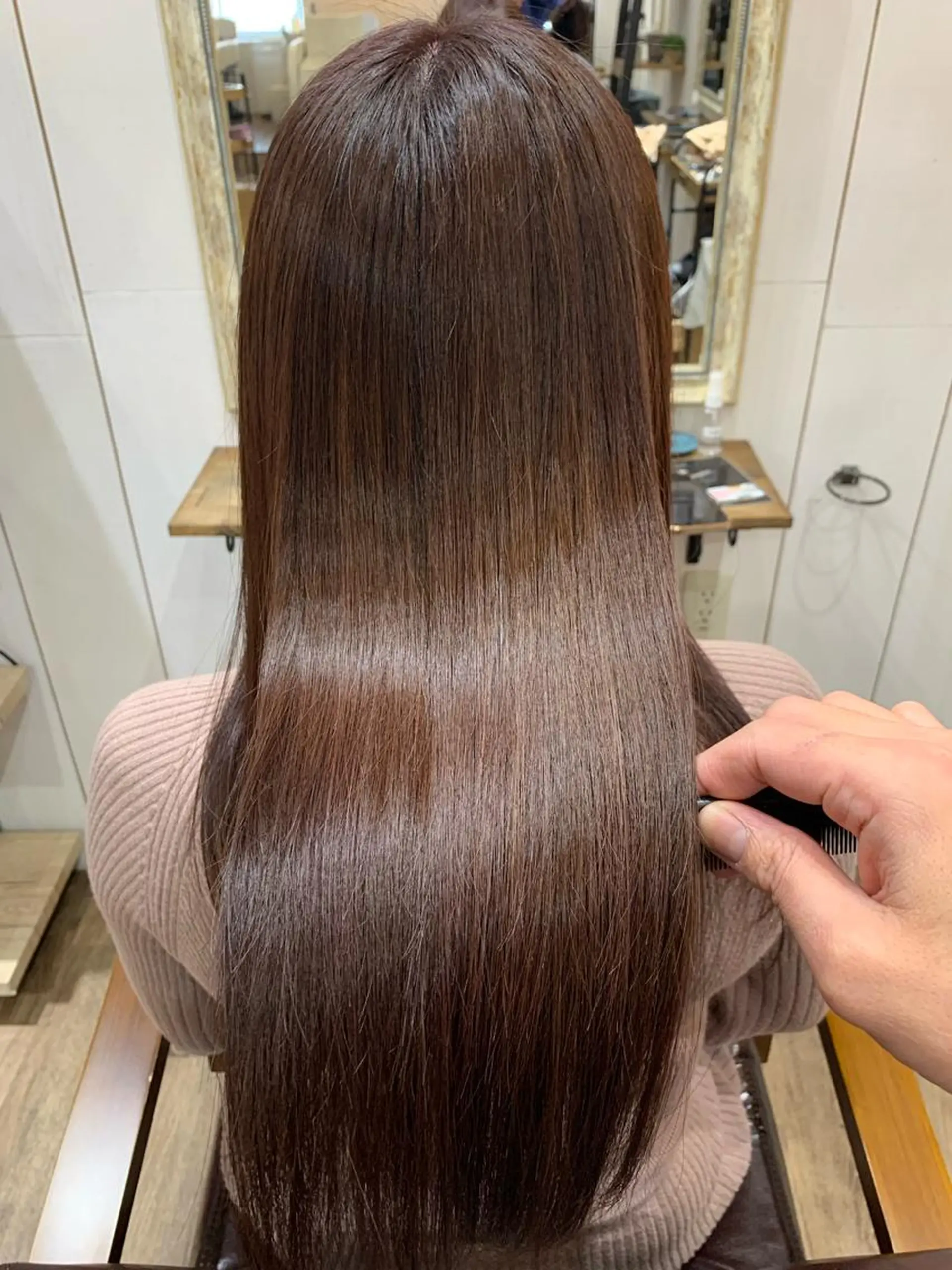 ミディアム 前井 正人のヘアスタイル