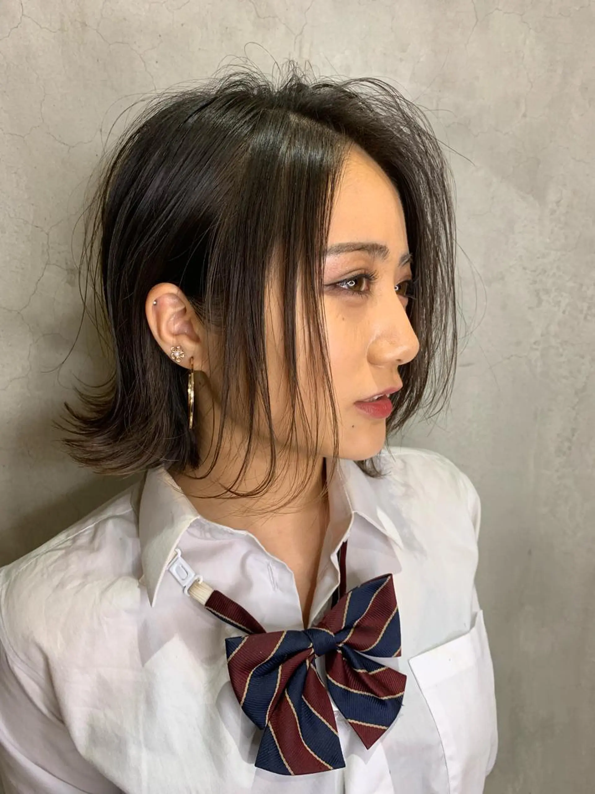 ミディアム カラー 🐝肥田 しょーと🐝のヘアスタイル