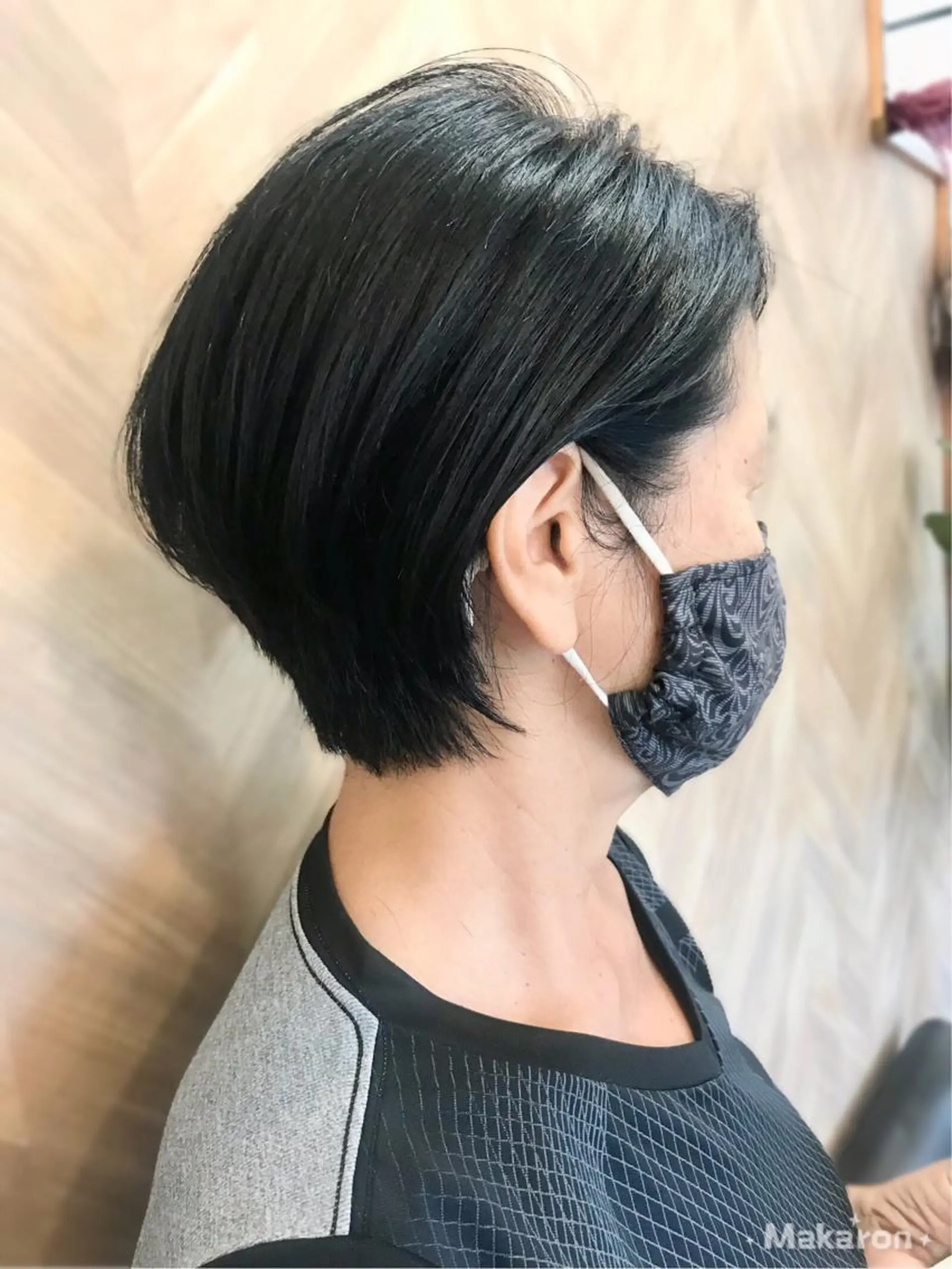 ショート デザインカット ショートヘア カット hair works raptureのヘアスタイル