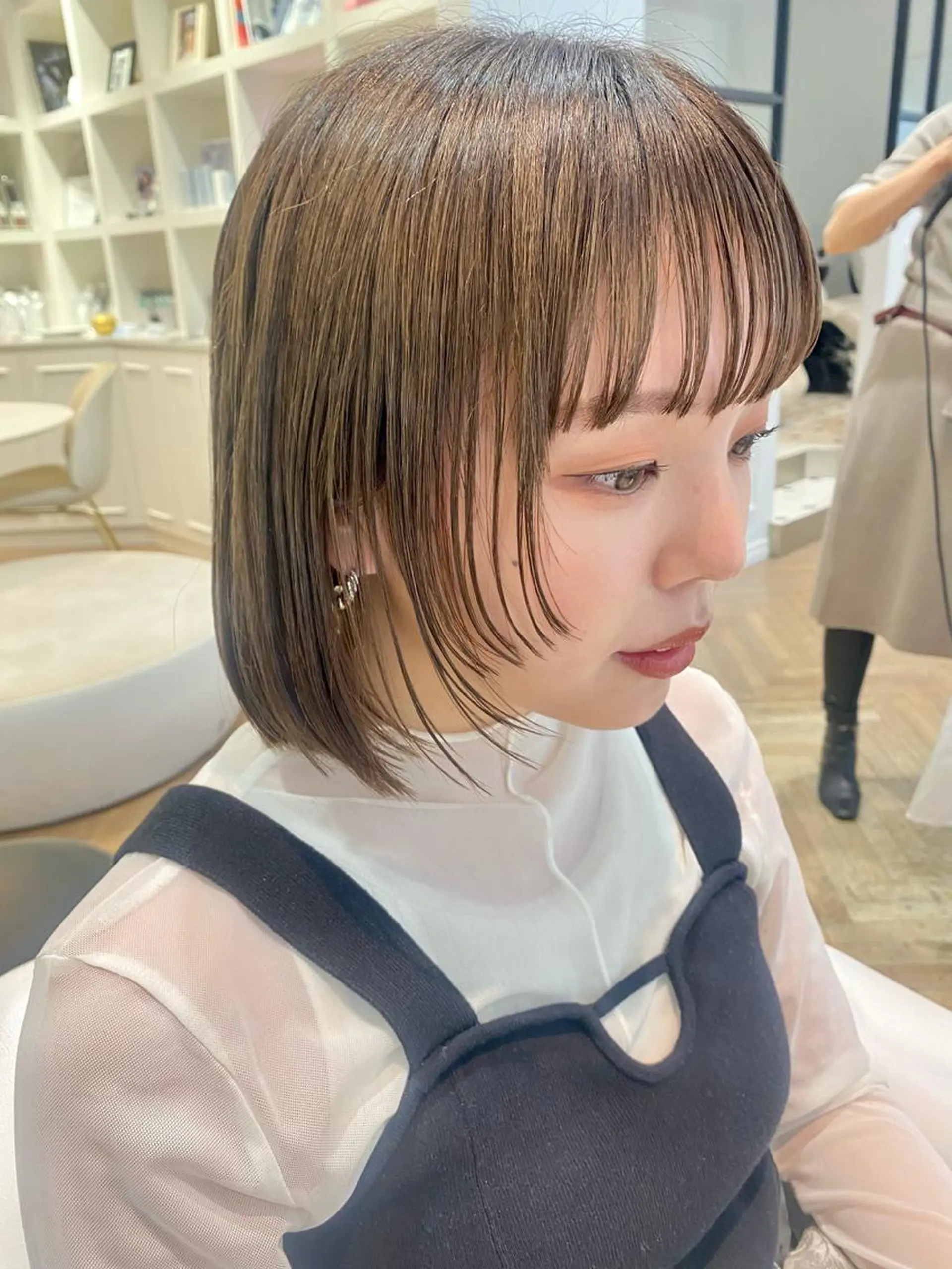 ショート 増井 彩乃のヘアスタイル