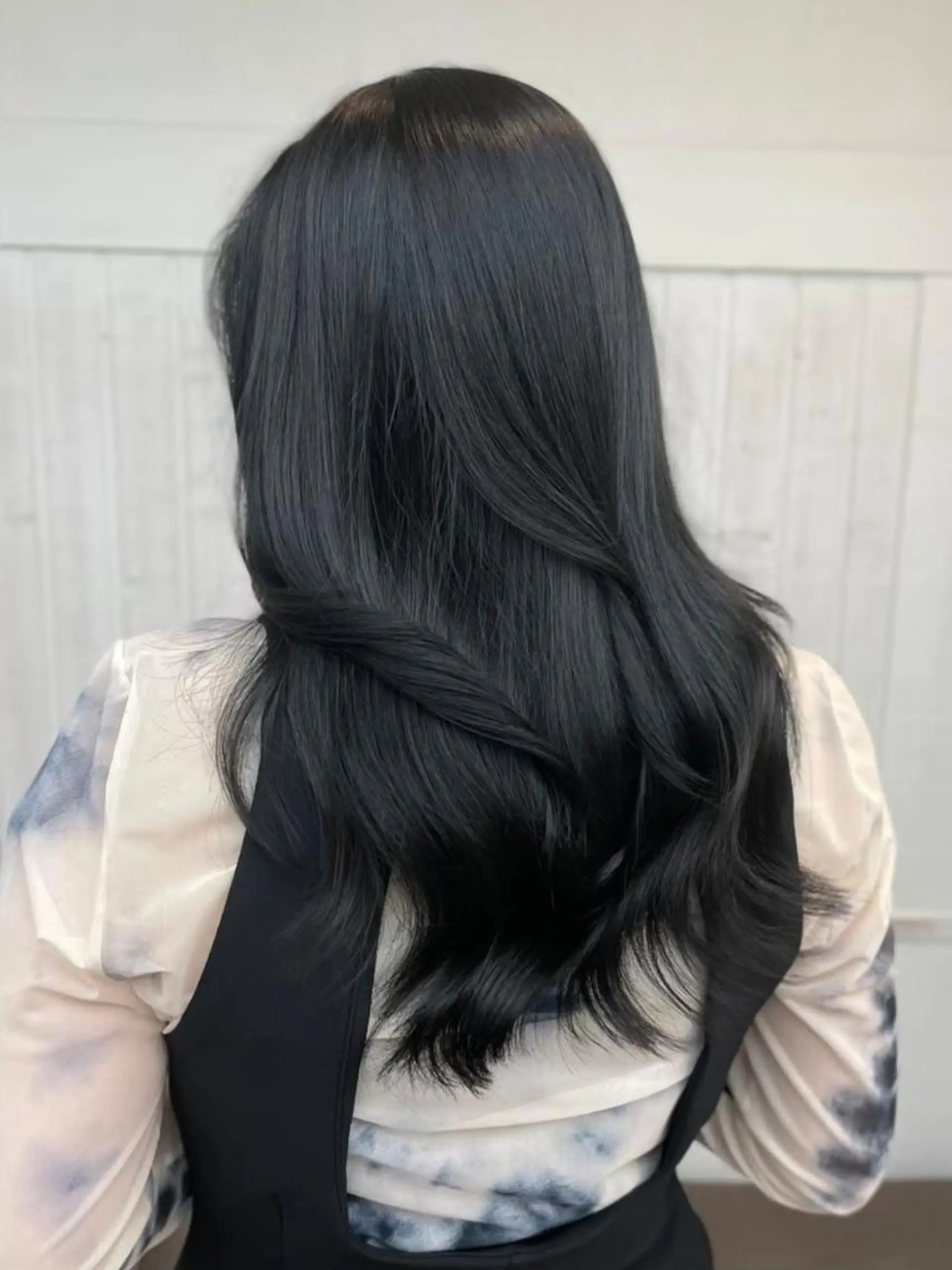 カラー パーマ ロング ヘアアレンジ バレイヤージュ ブリーチ ケアブリーチ ダブルカラー イヤリングカラー 縮毛矯正 【N°deseo】 吉祥寺のヘアスタイル