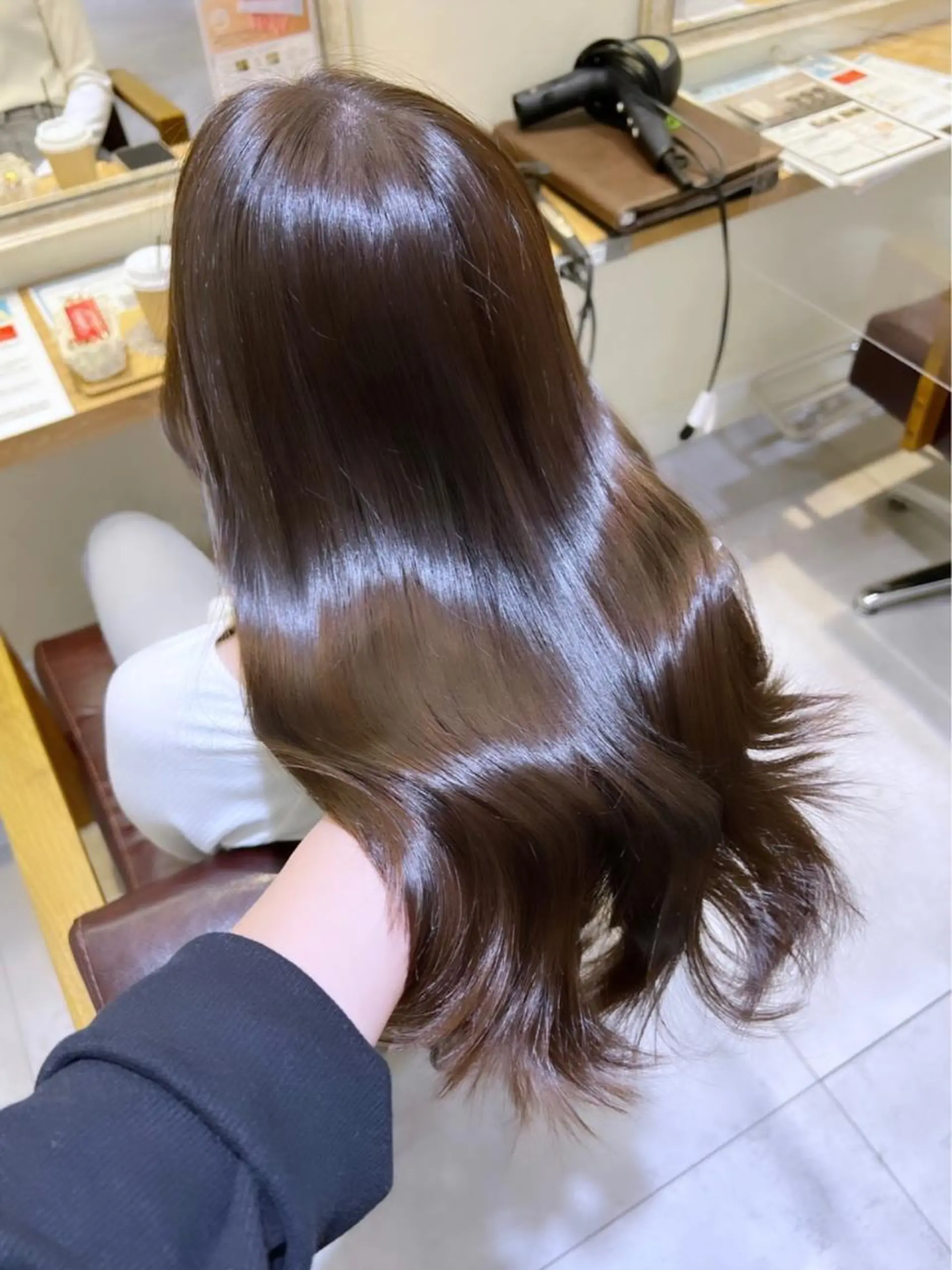 セミロング カラー 韓国ヘア×髪質改善 /yoshikaのヘアスタイル