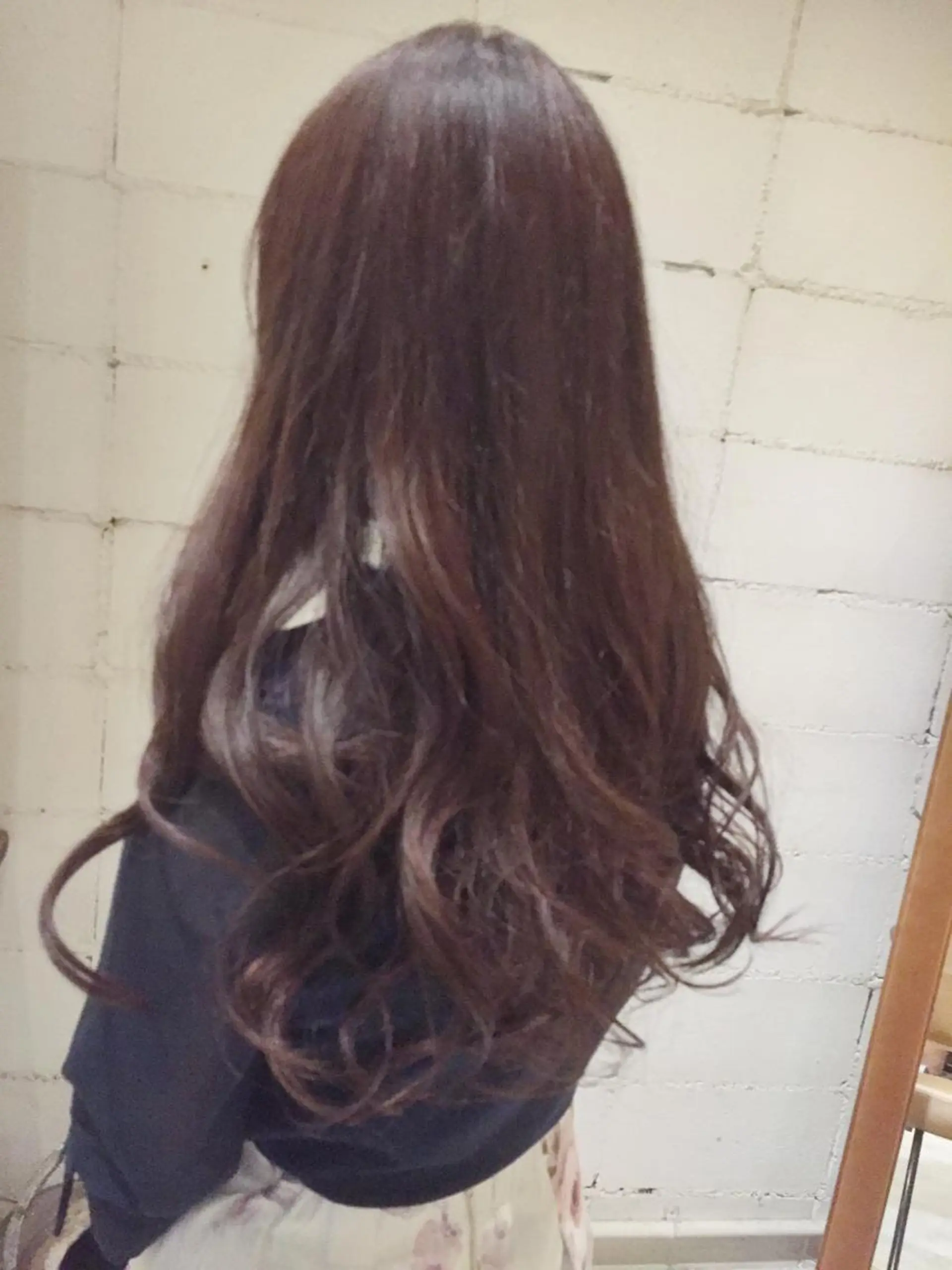 ロング カラー アッシュ 透明感カラー ピンクカラー ピンクアッシュ ◇おの あすか◇のヘアスタイル