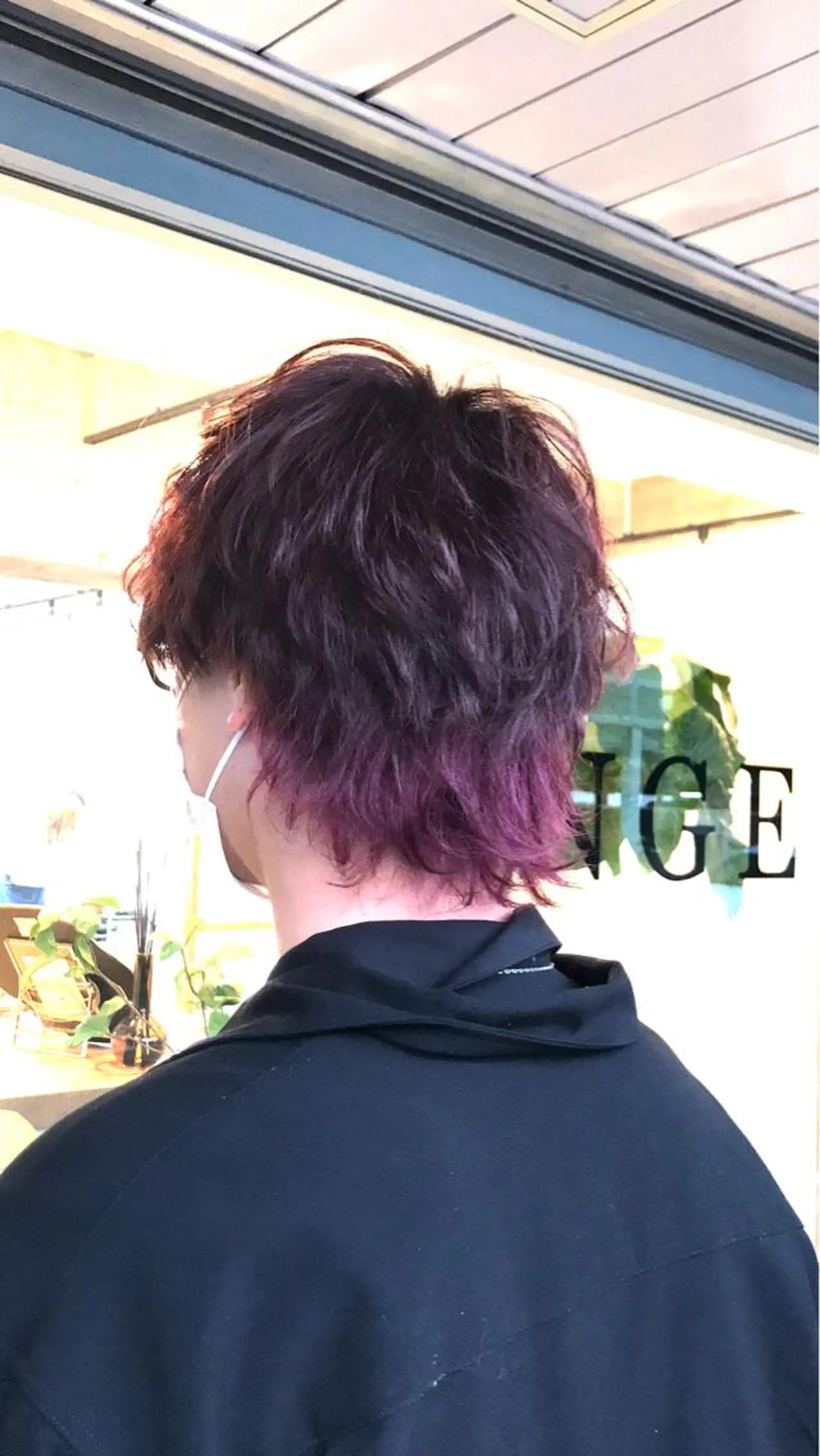 メンズ マッシュウルフ マッシュ メンズウルフカット ウルフカット 韓国スタイル🌈木村 和祐🌈のヘアスタイル