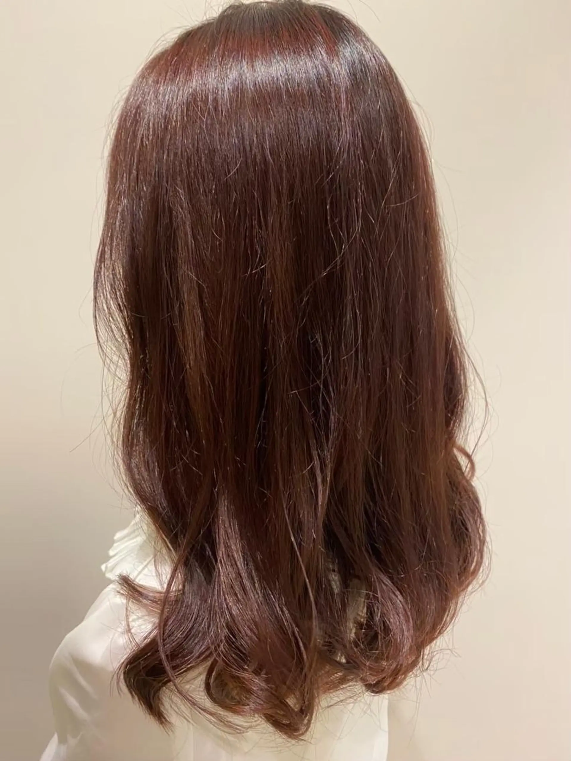 カラー ロング イルミナカラー ピンクカラー 🌹艶髪カラー🌹 津田晴加【西荻窪】のヘアスタイル