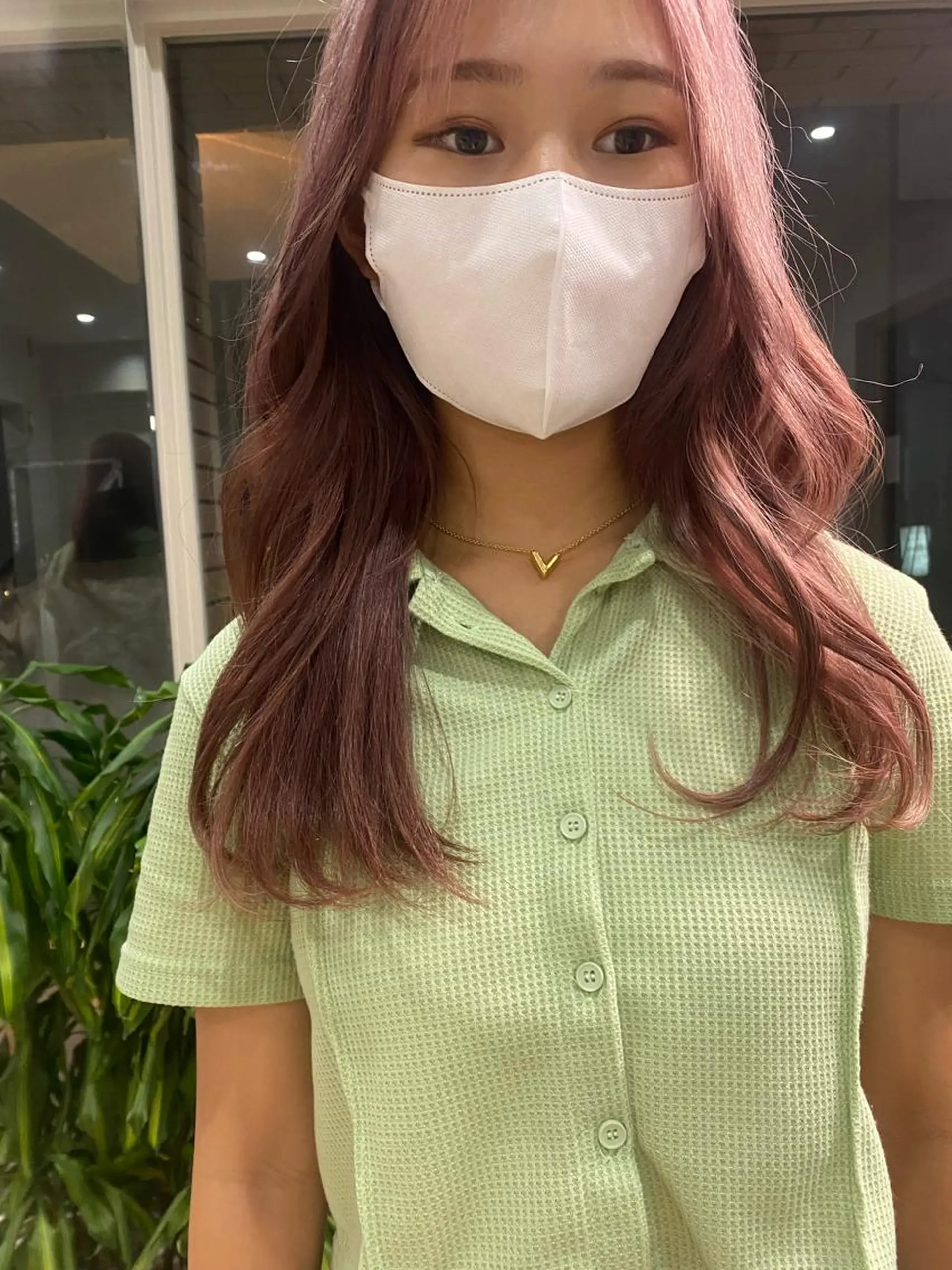 ロング COALL nex the salon所属・Riria✨ 透明感カラーのヘアスタイル