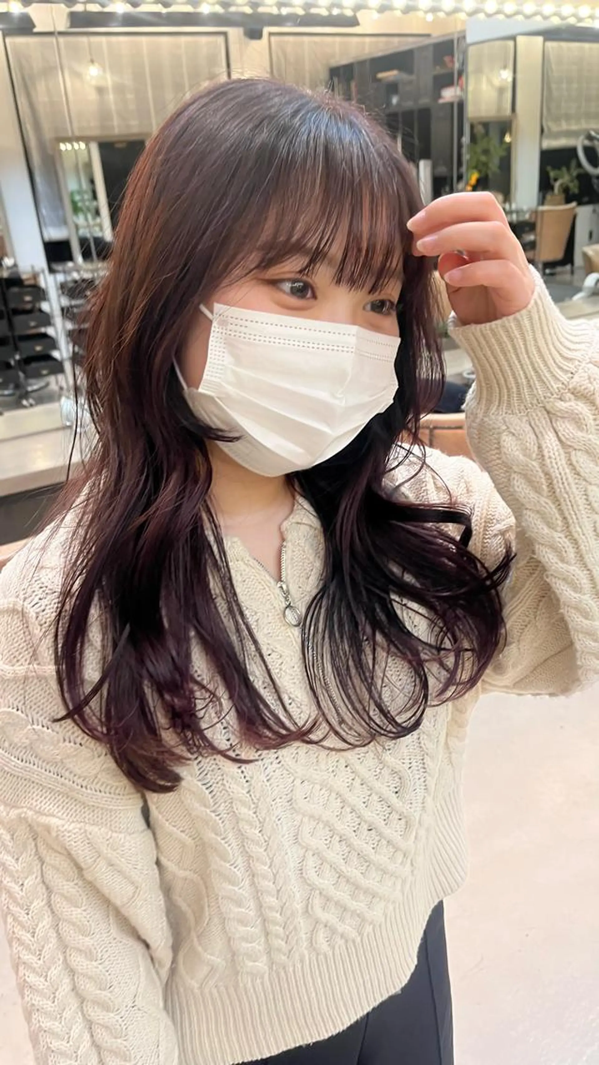 カラー roon所属・‪‪roon 平尾 菫ꔛ‬のヘアスタイル