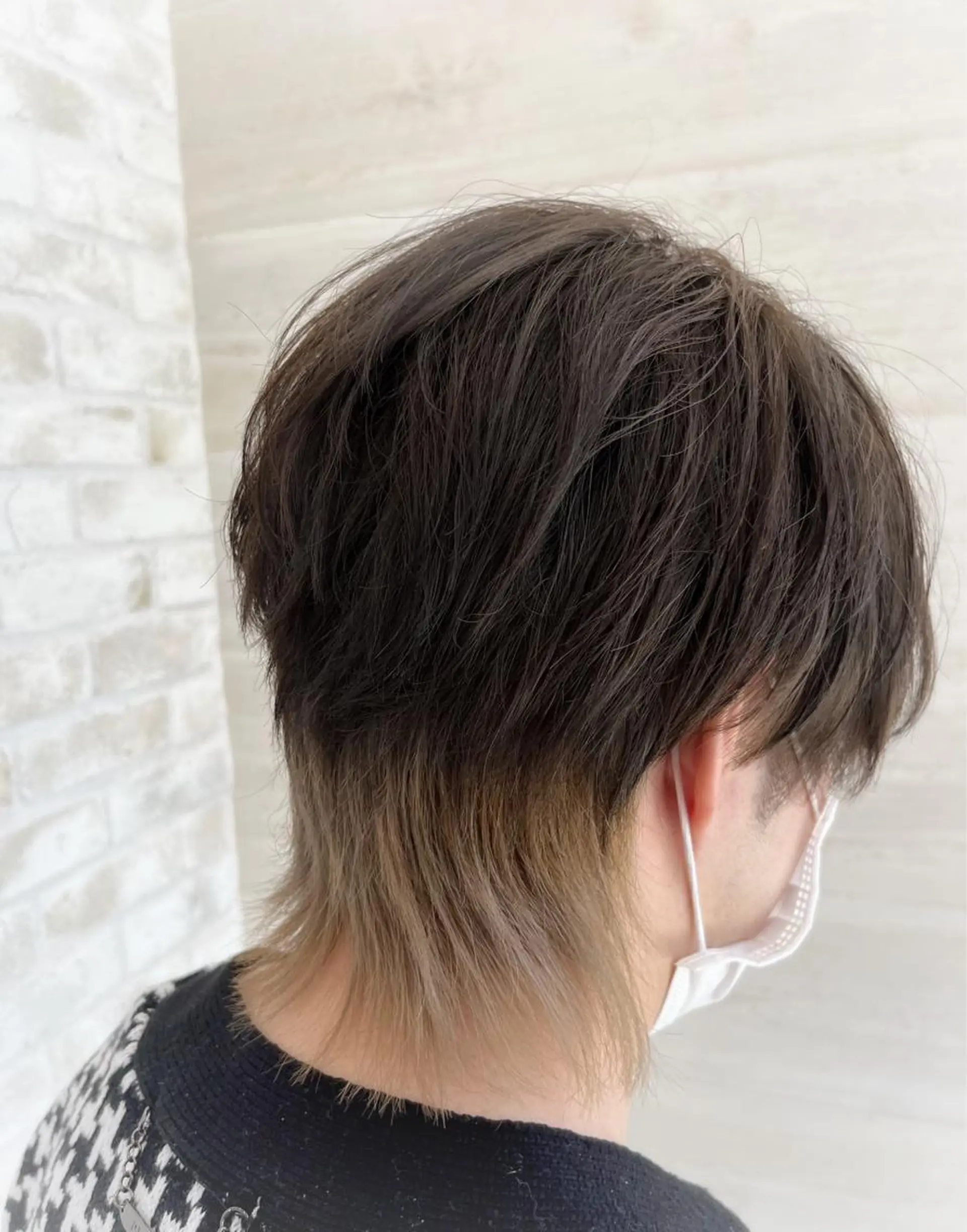 ショート カラー パーマ メンズ 🫧美髪矯正/ 髪質改善/藤平健太のヘアスタイル