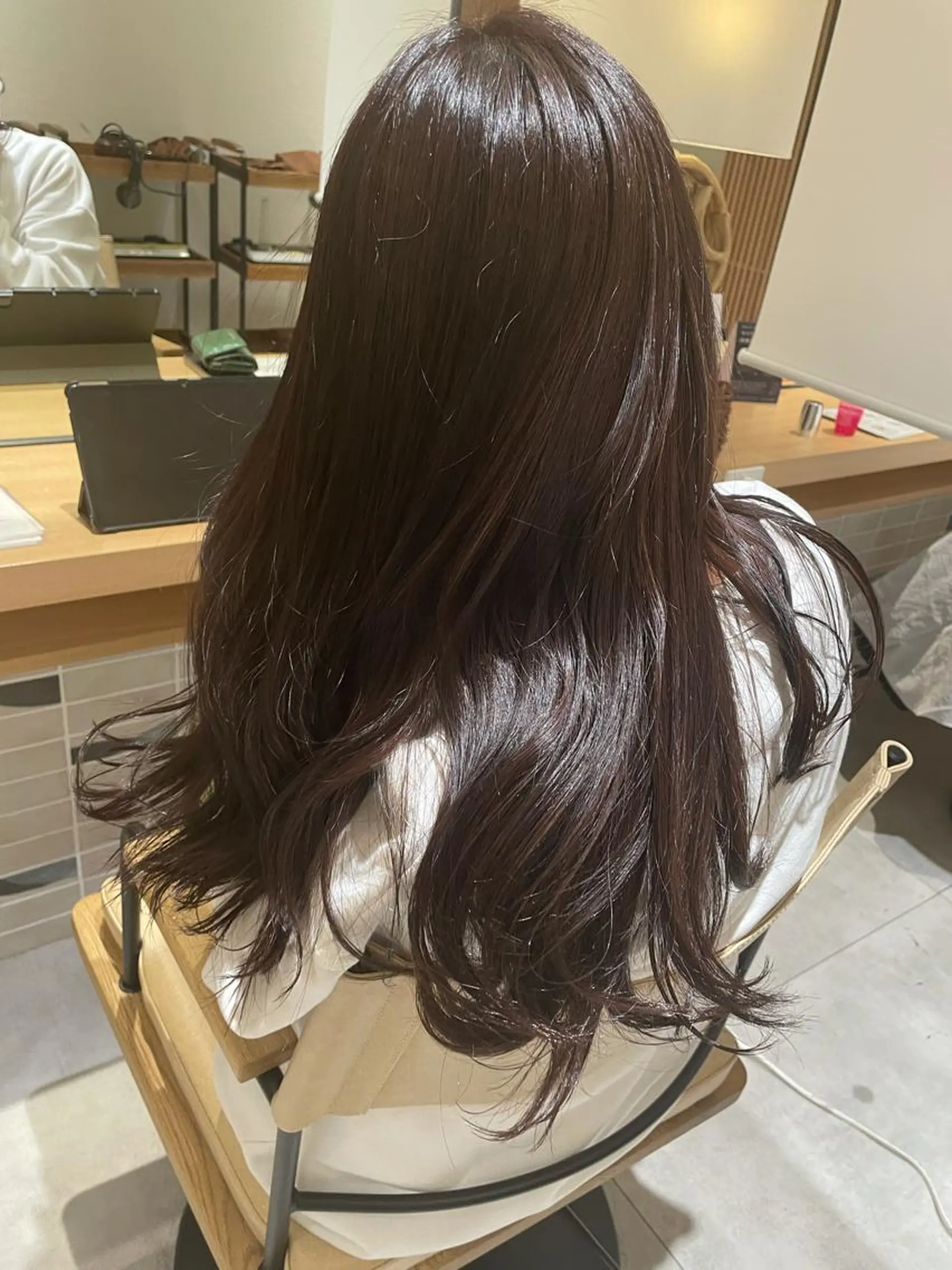 ロング カラー ヘアカラー 高木 櫻のヘアスタイル