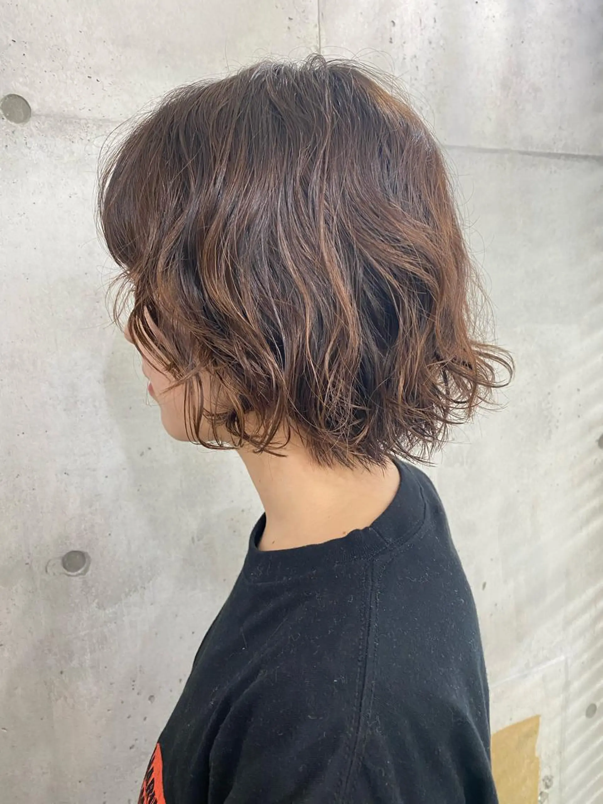 ショート パーマ 千 田のヘアスタイル