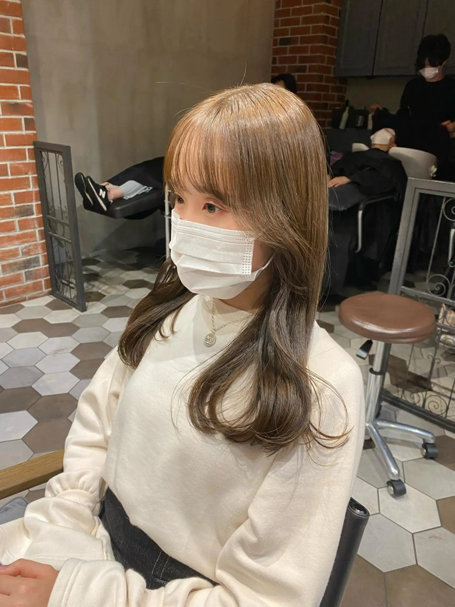 ロング 髪質改善韓国レイヤー SHIORI🦋のヘアスタイル