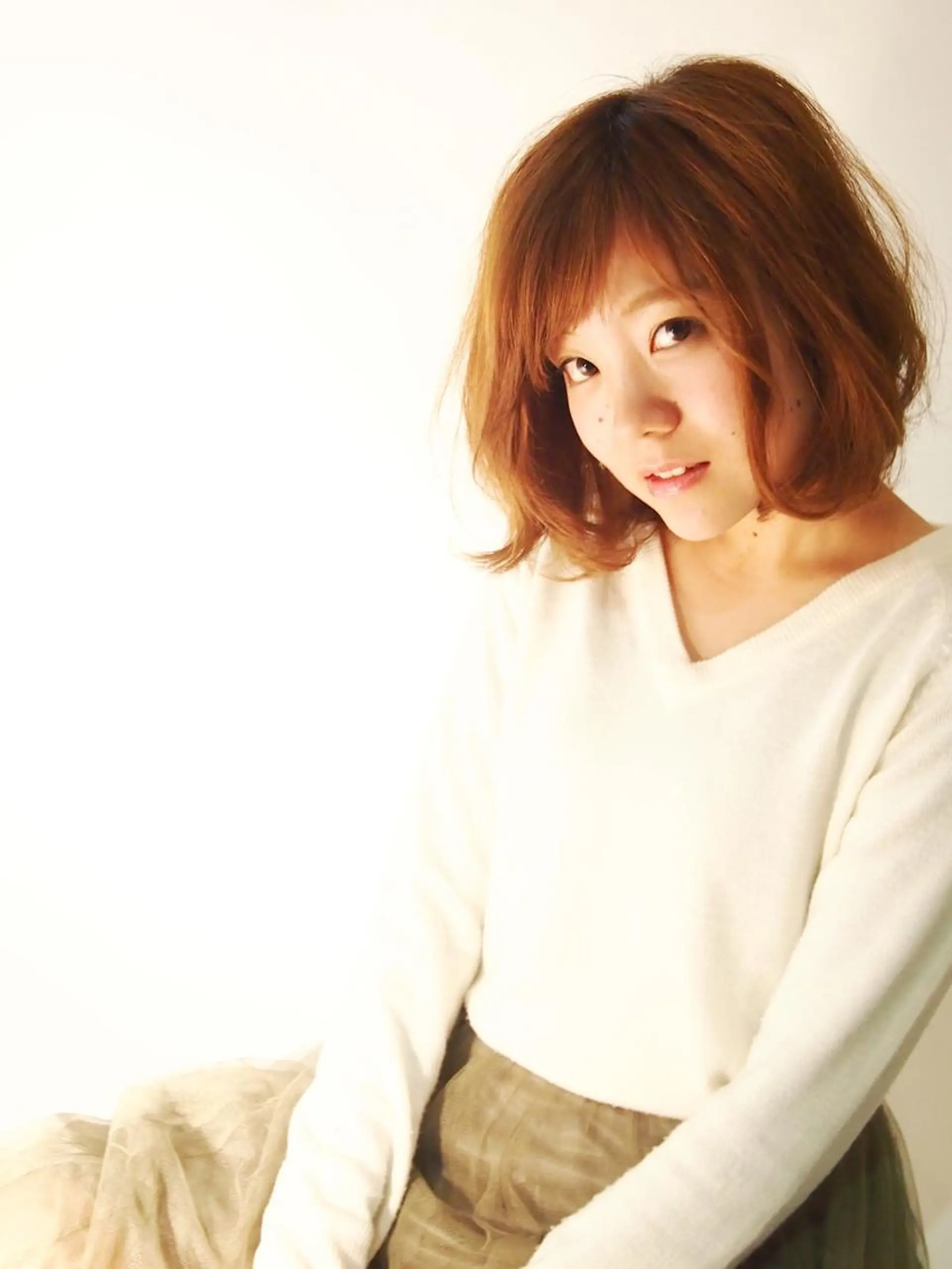 ショート パーマ brace今里店店長 加井直樹のヘアスタイル