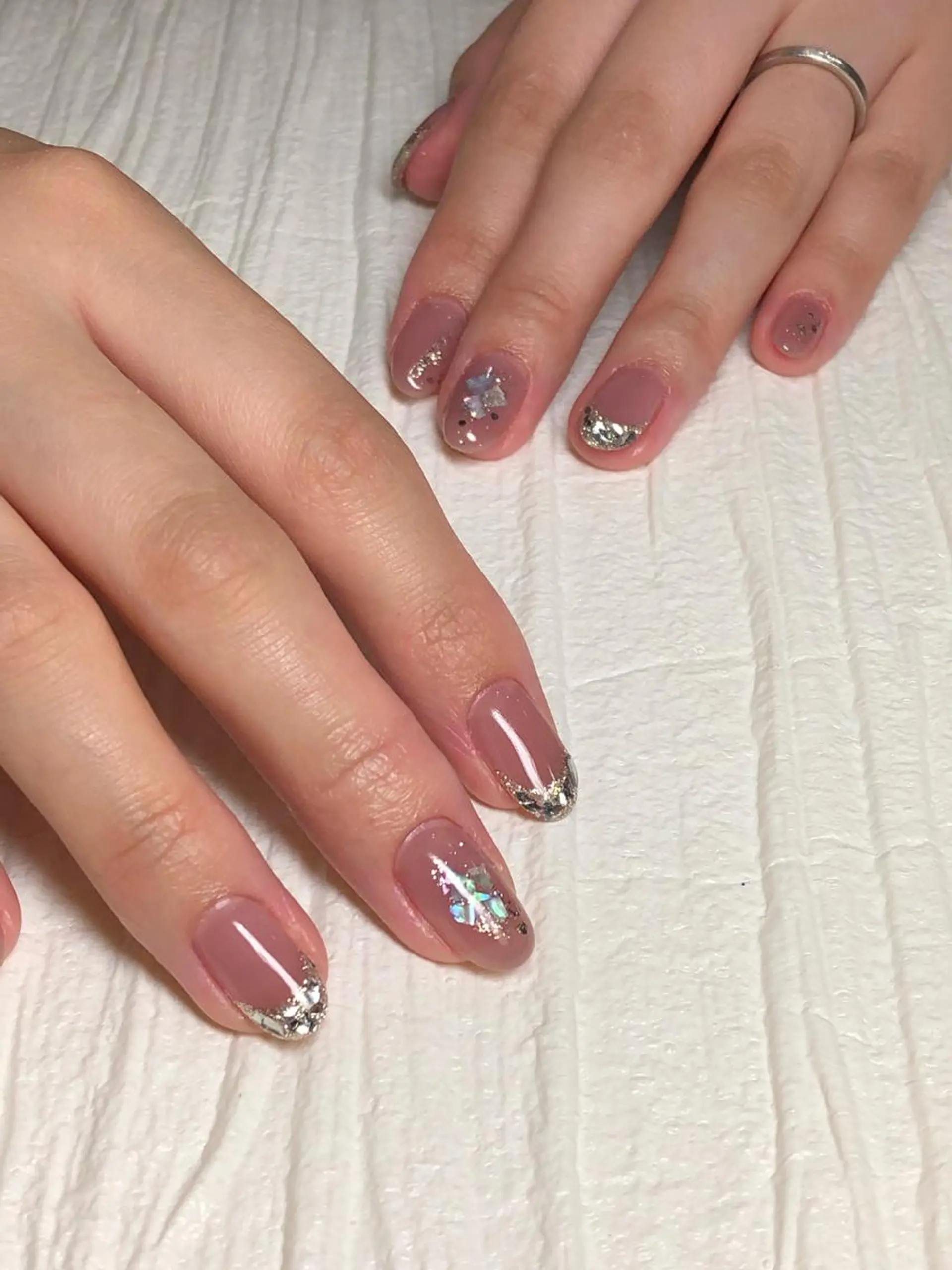 ショート ネイル 🦋Kiyomi. 🦋のネイルデザイン