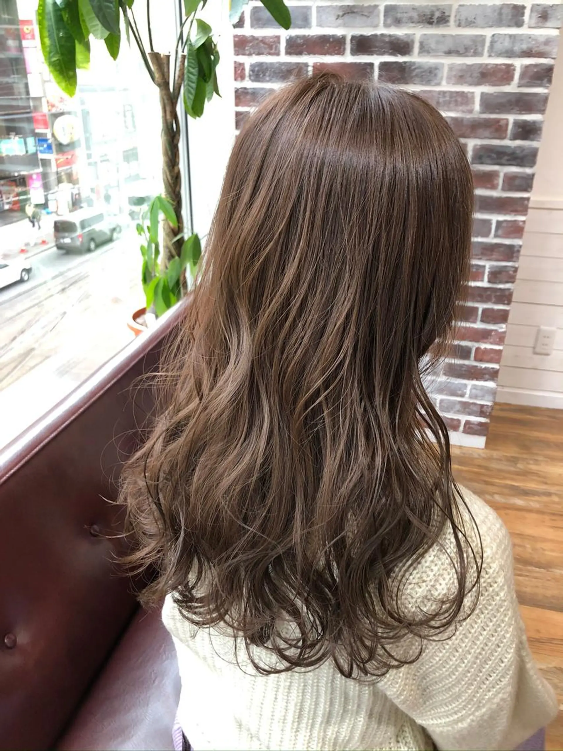 ロング カラー ヘアカラー トリートメント 木下大地 HAIR  Oneのヘアスタイル