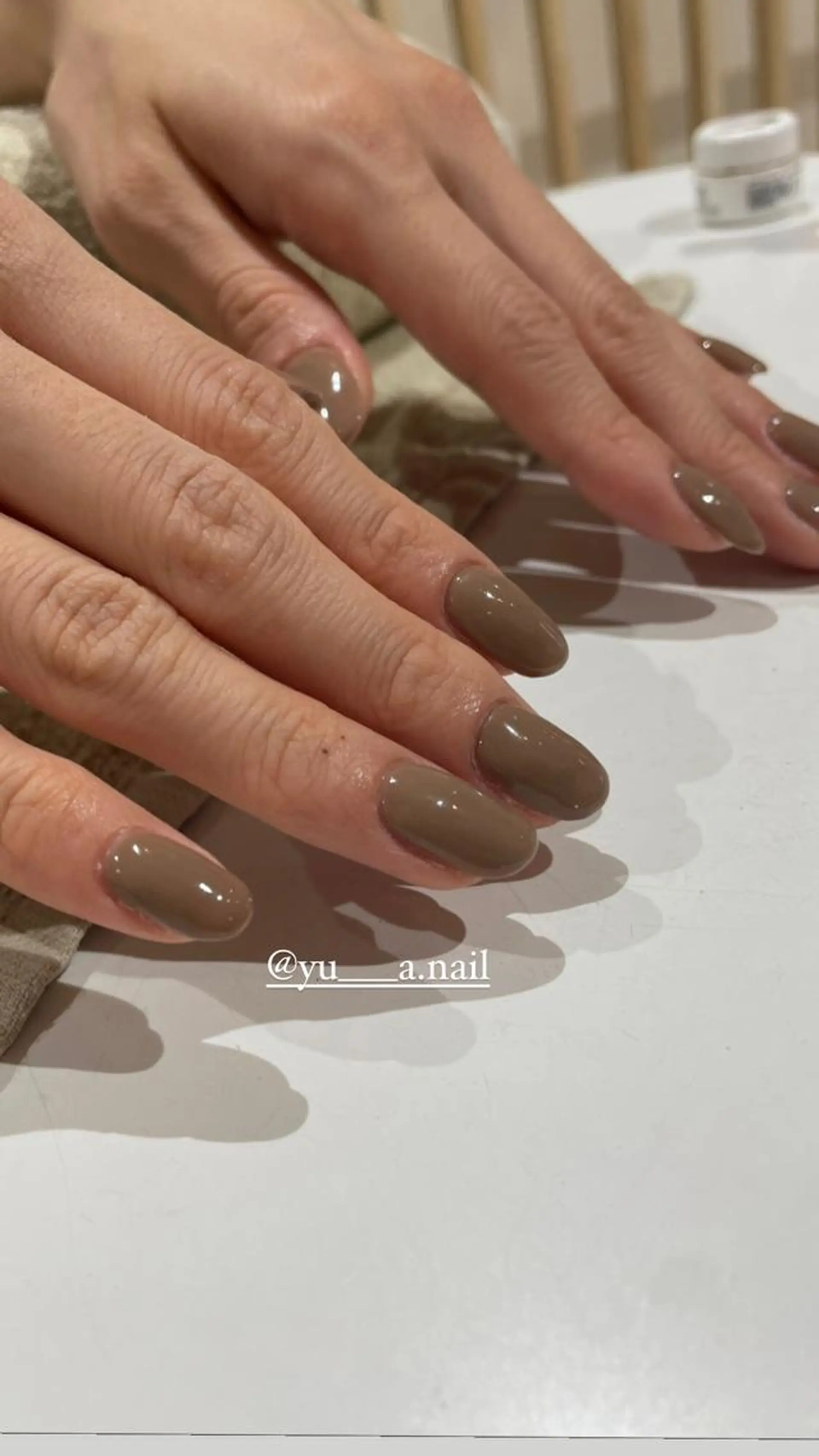 ネイル ワンカラーネイル kim yuaのネイルデザイン