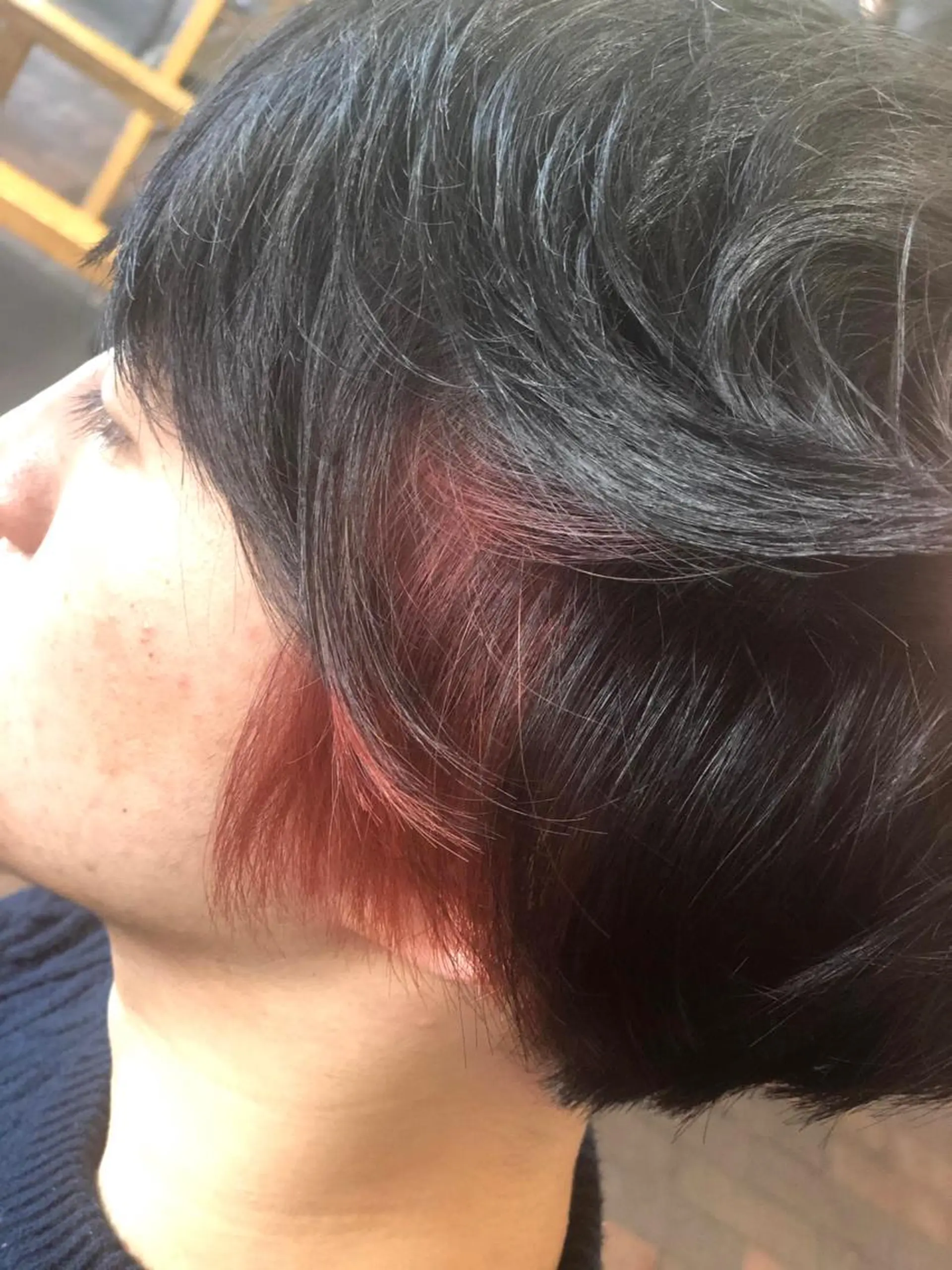 ショート カラー メンズ トヤマ セシルヘアー神戸元町のヘアスタイル