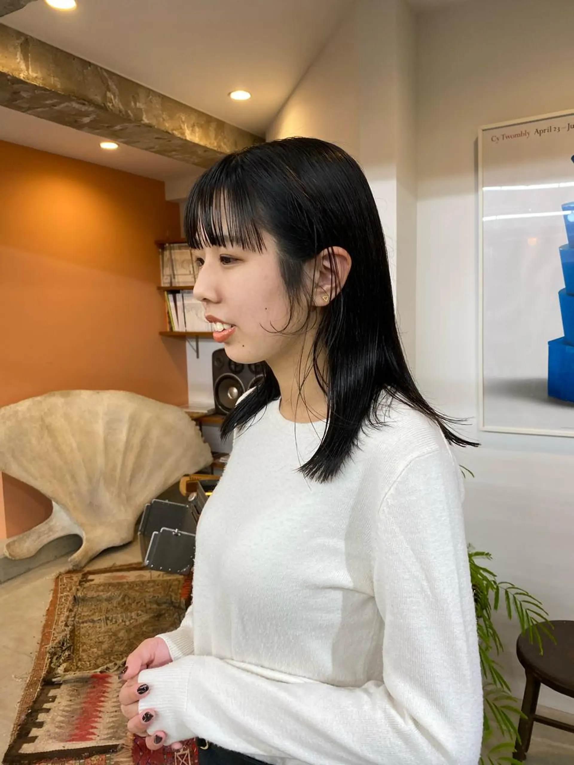 セミロング カット ヘアカラー GATTACA所属・KEI gattacaのヘアスタイル