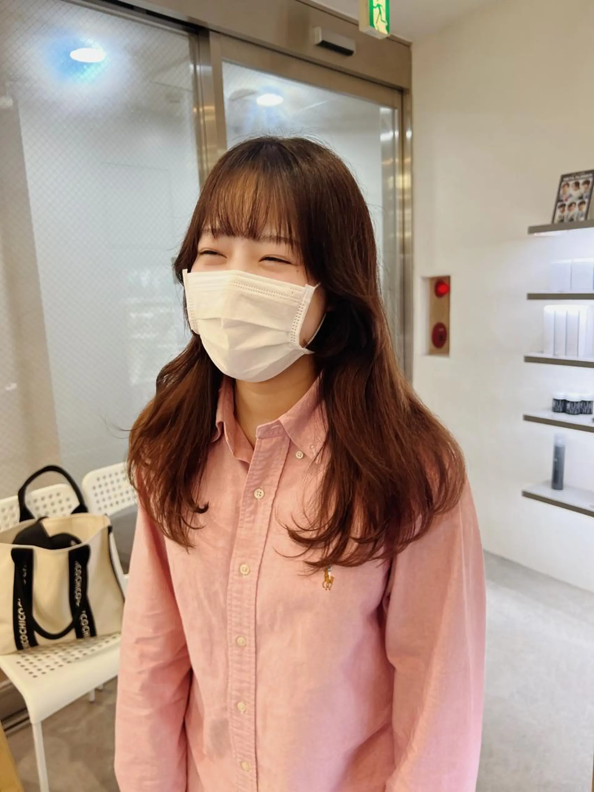 セミロング カラー パーマ ヘアアレンジ メンズ キッズ ネイル マツエク・マツパ アイブロウ メンズ韓国風 韓国風マツエク 顔まわりレイヤー 韓国風ヘア レイヤーカット ショートヘア原宿 fifth コシのヘアスタイル