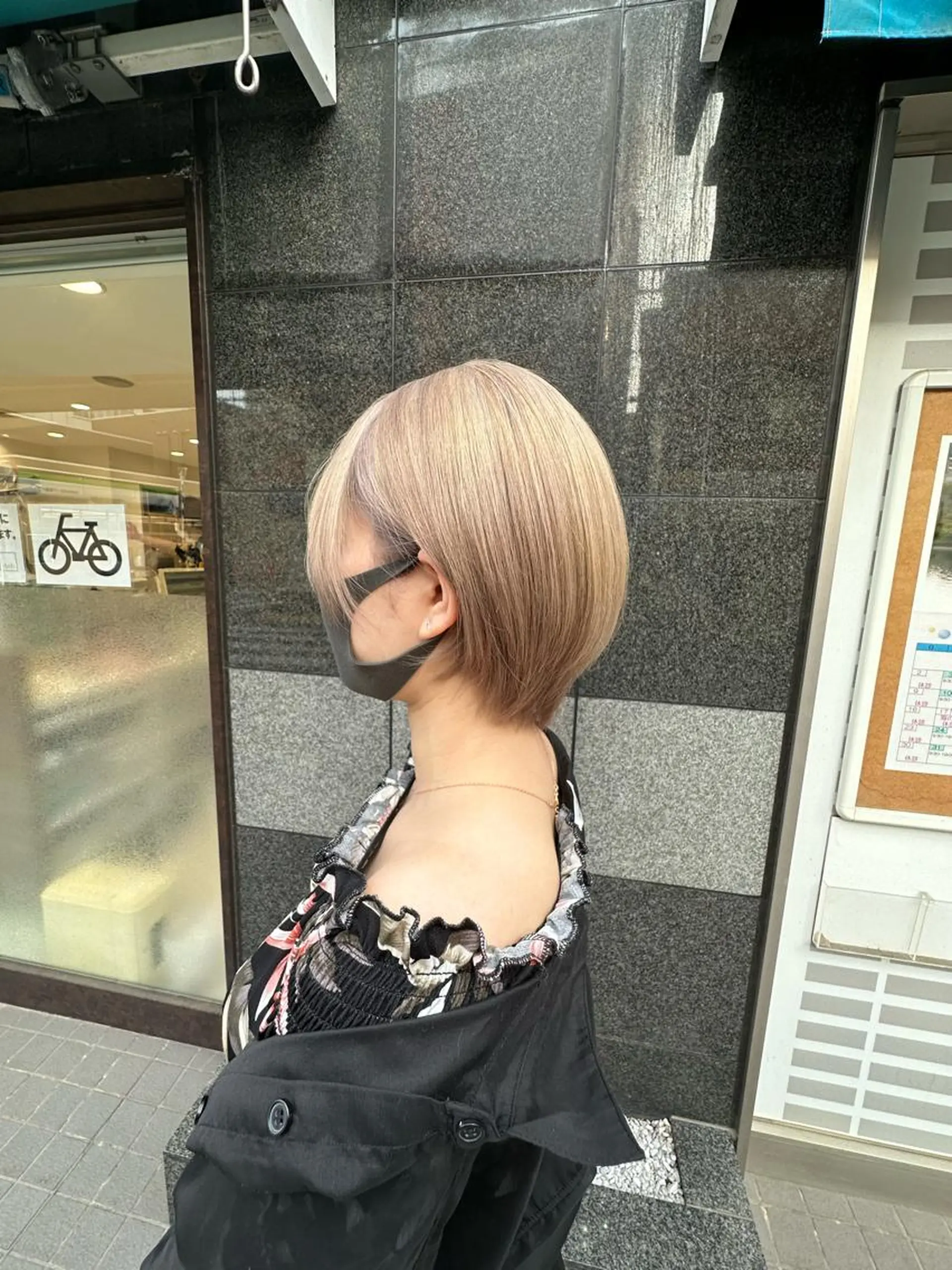 ショート カラー ‪❥ブリーチ💗 MIKUのヘアスタイル