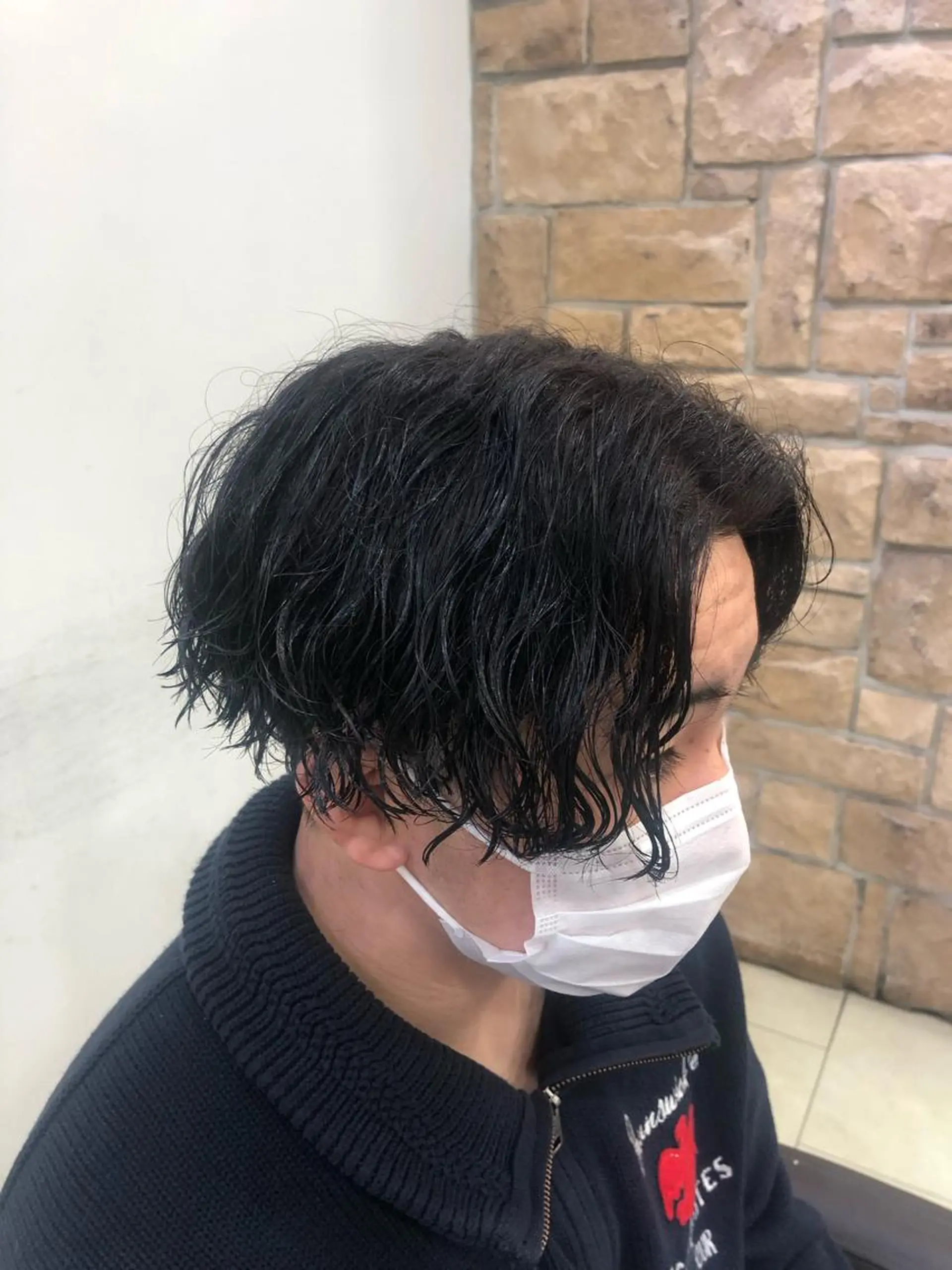 パーマ メンズ カット パーマ ヘアセット シェアサロンJAM吉祥寺所属・メンズ特化 古賀陸斗のヘアスタイル