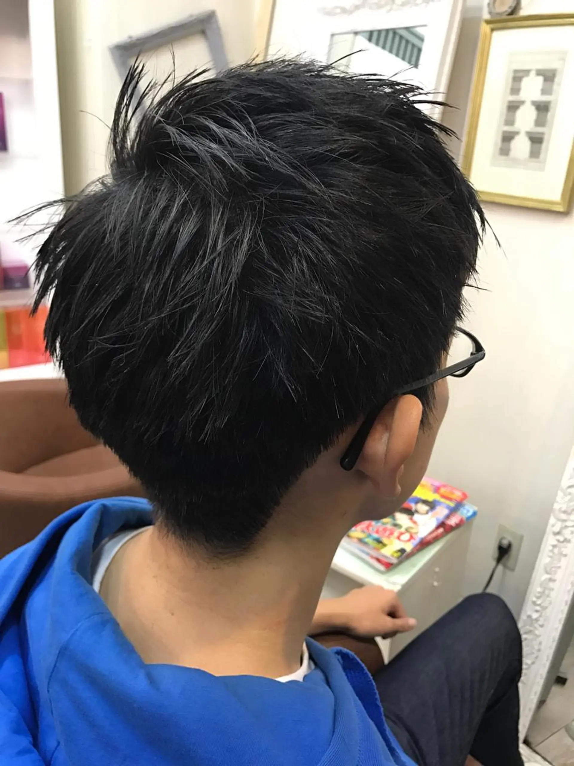 ショート メンズ ショートヘア kusyu...  所沢西口プロぺ通り【個室サロン】【クシュ】所属・川畑 花菜のヘアスタイル