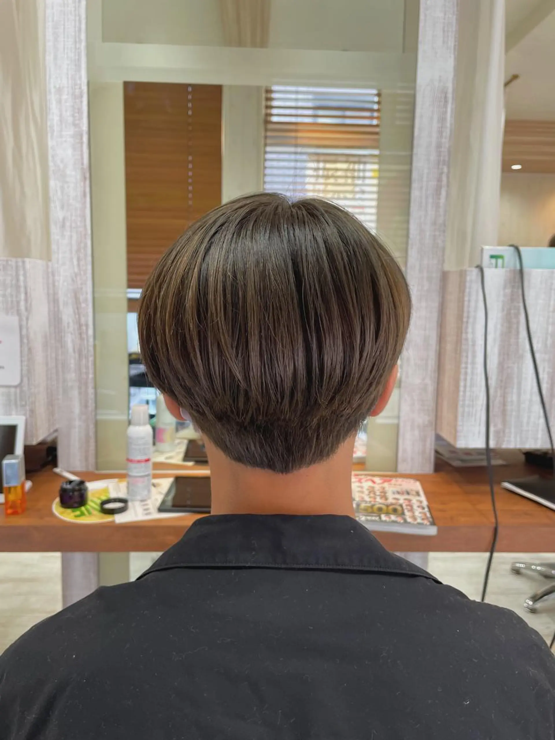 ショート メンズ 中嶋 紘夢のヘアスタイル