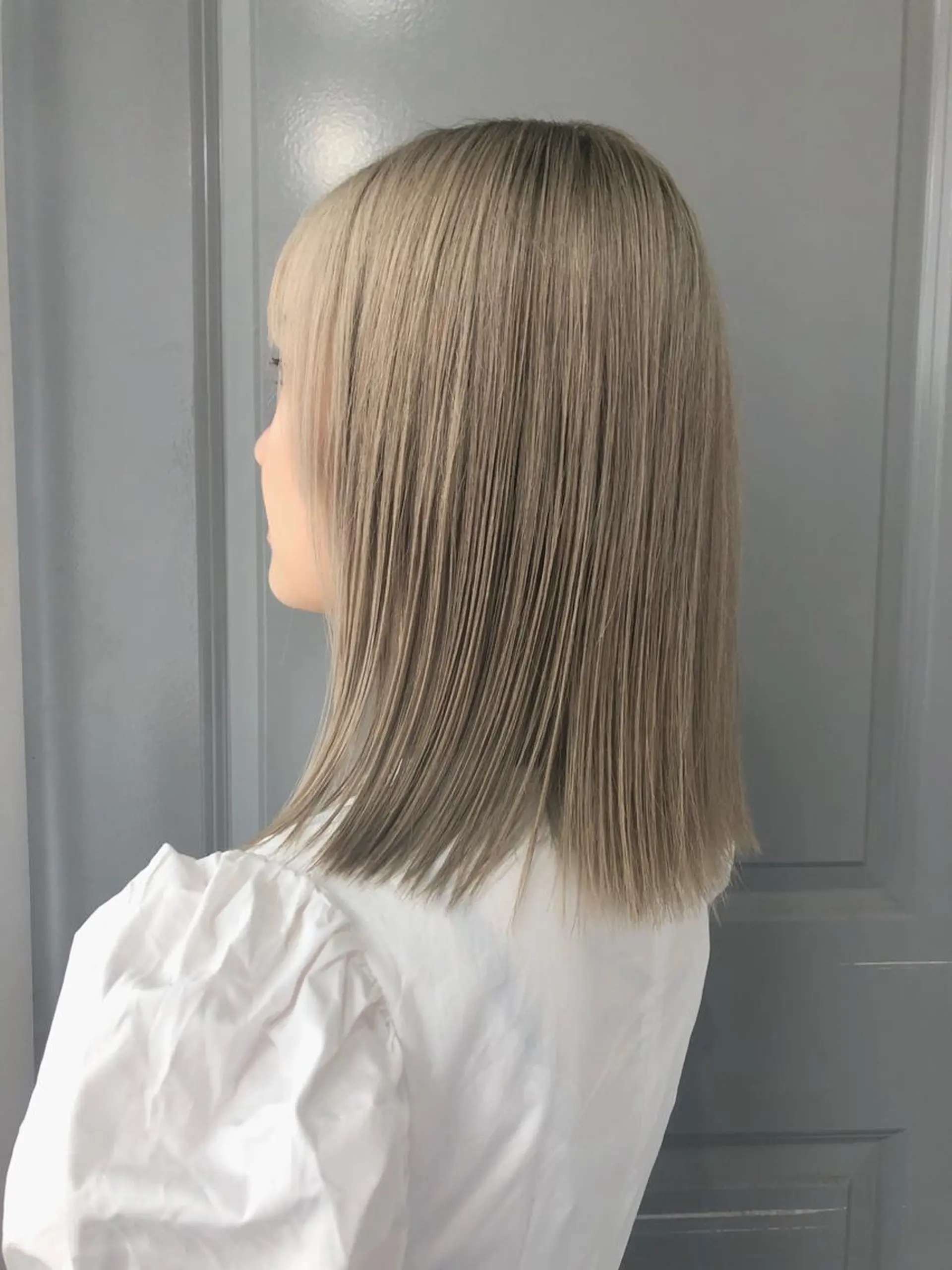 ミディアム カラー ブリーチ ケアブリーチ ハイトーンカラー Pia hair Design Yakuin所属・Pia ツボイ ケイタのヘアスタイル