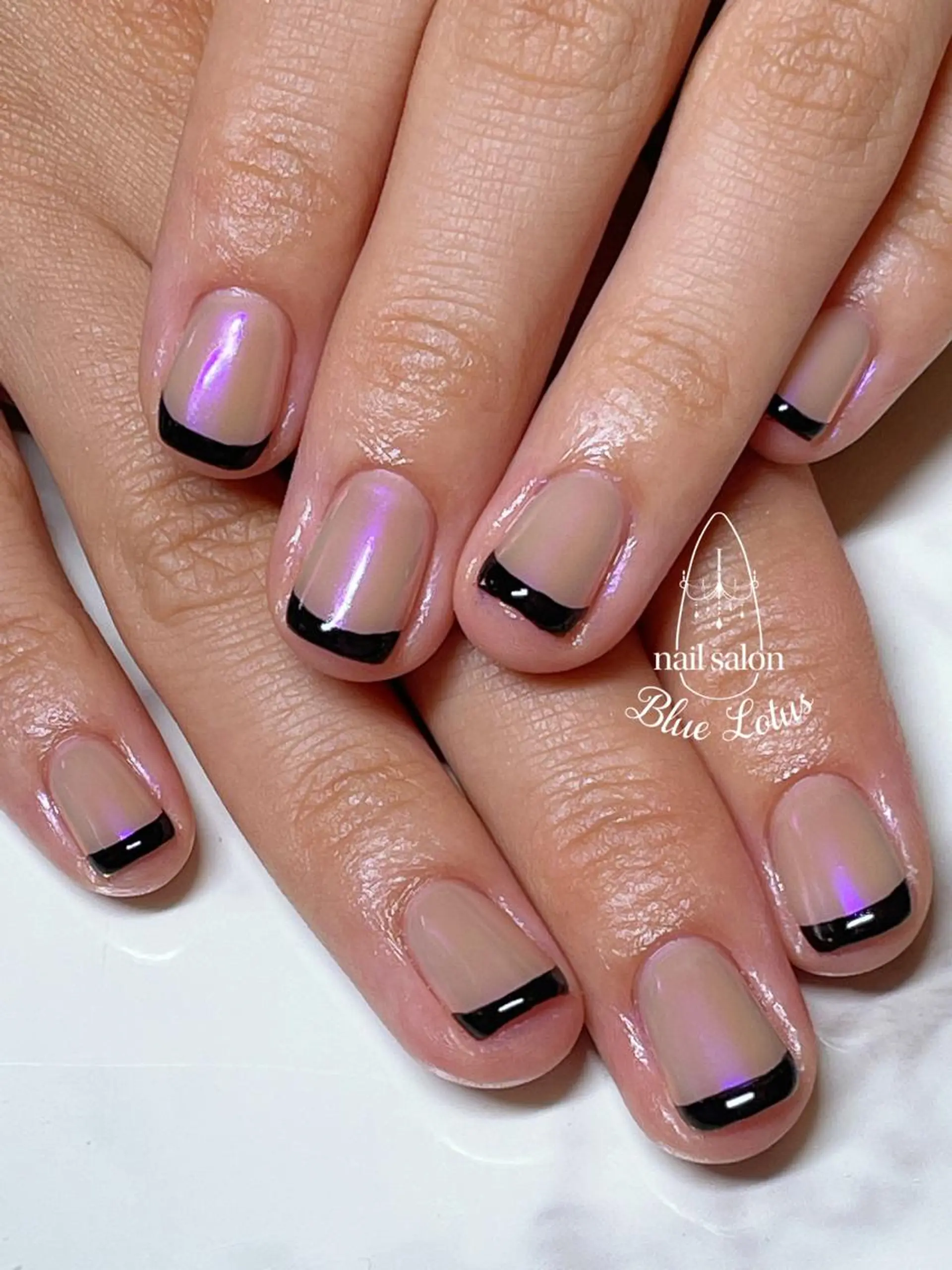 ネイル ミラーネイル ハンドネイル 三浦 藍のネイルデザイン