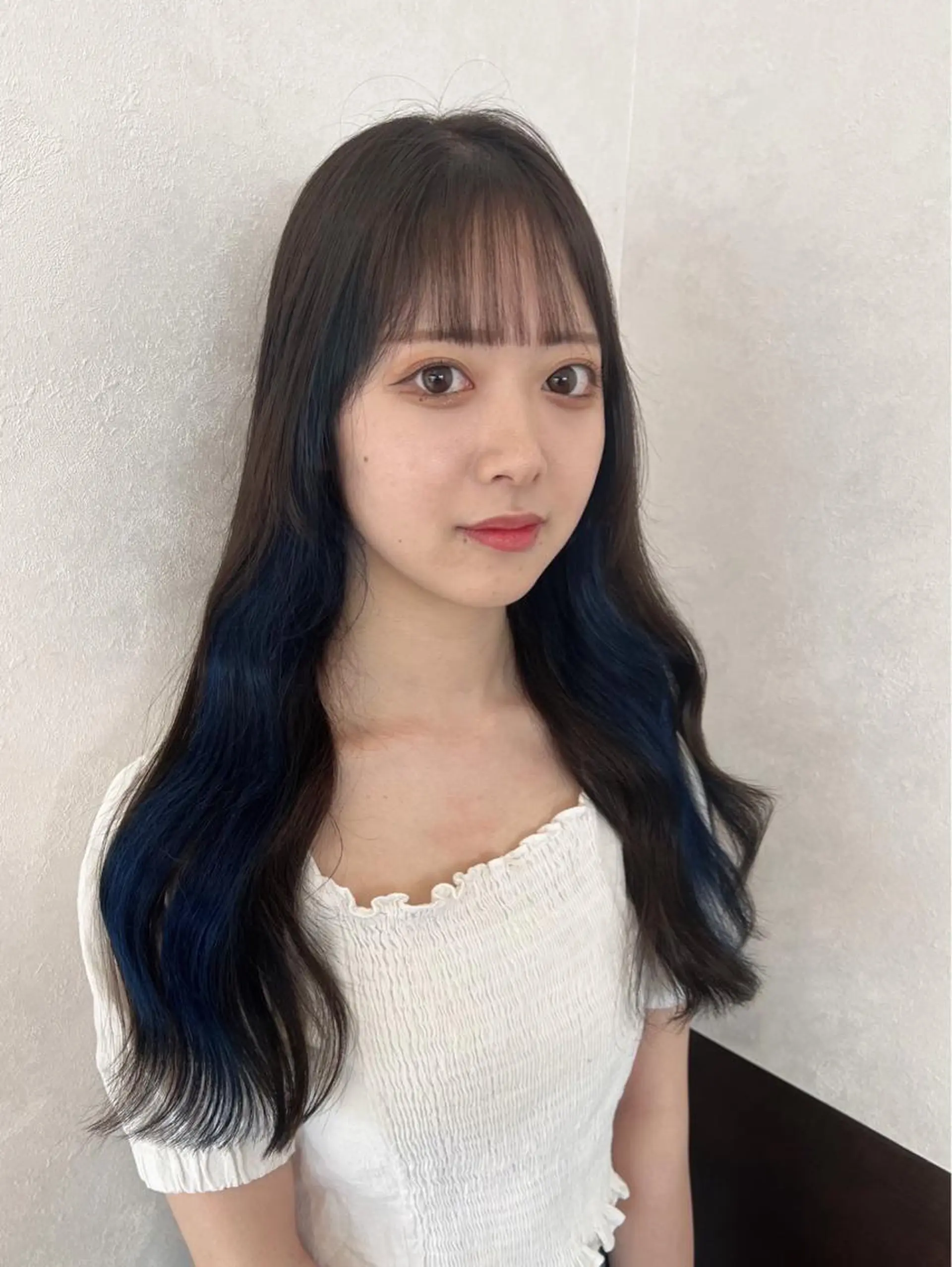 カラー nehus nagaoka所属・🖤複雑履歴ブリーチ Mizuki 🖤のヘアスタイル