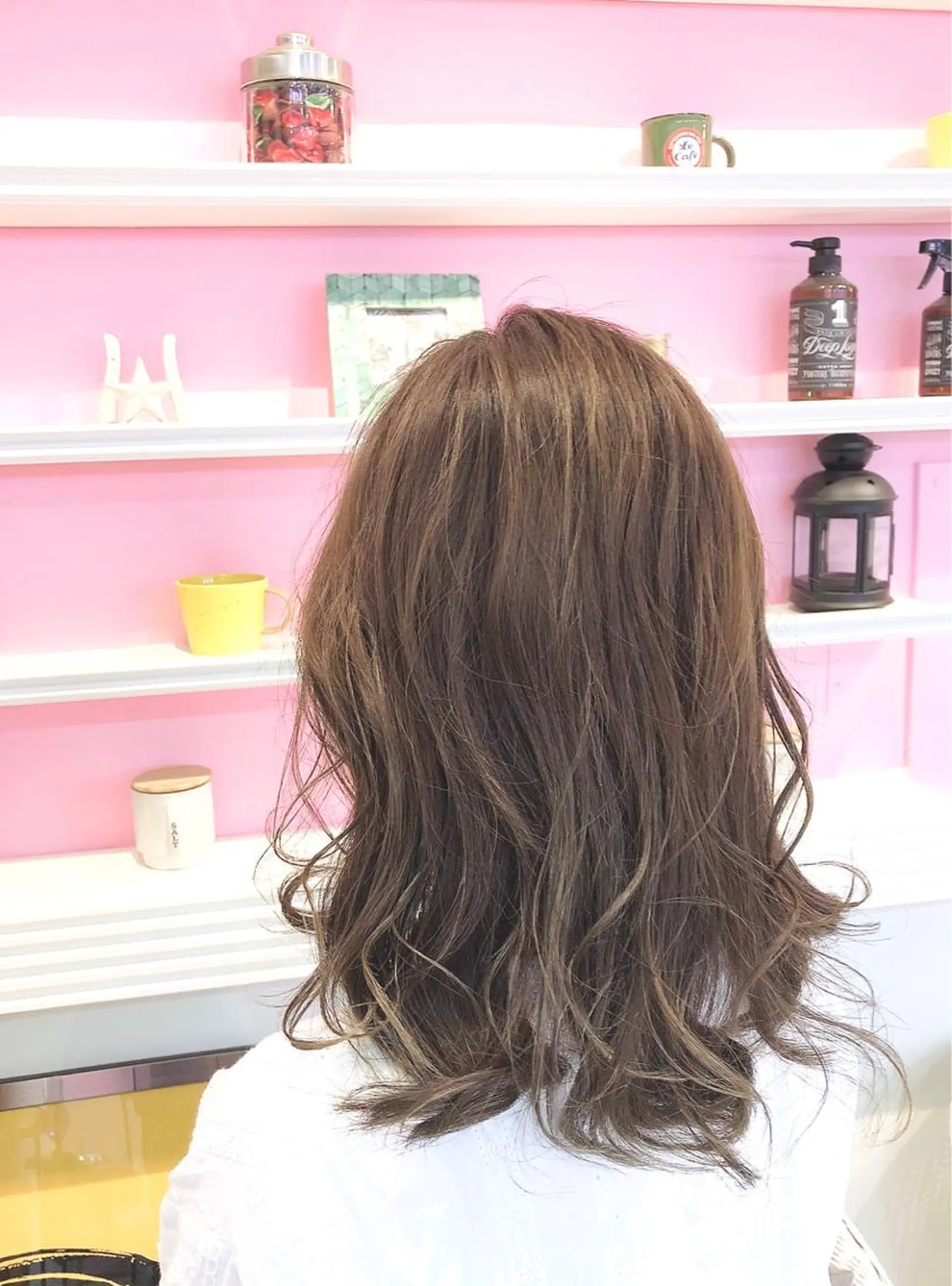 セミロング カラー カット ヘアカラー パーマ トリートメント 浦山 和之のヘアスタイル