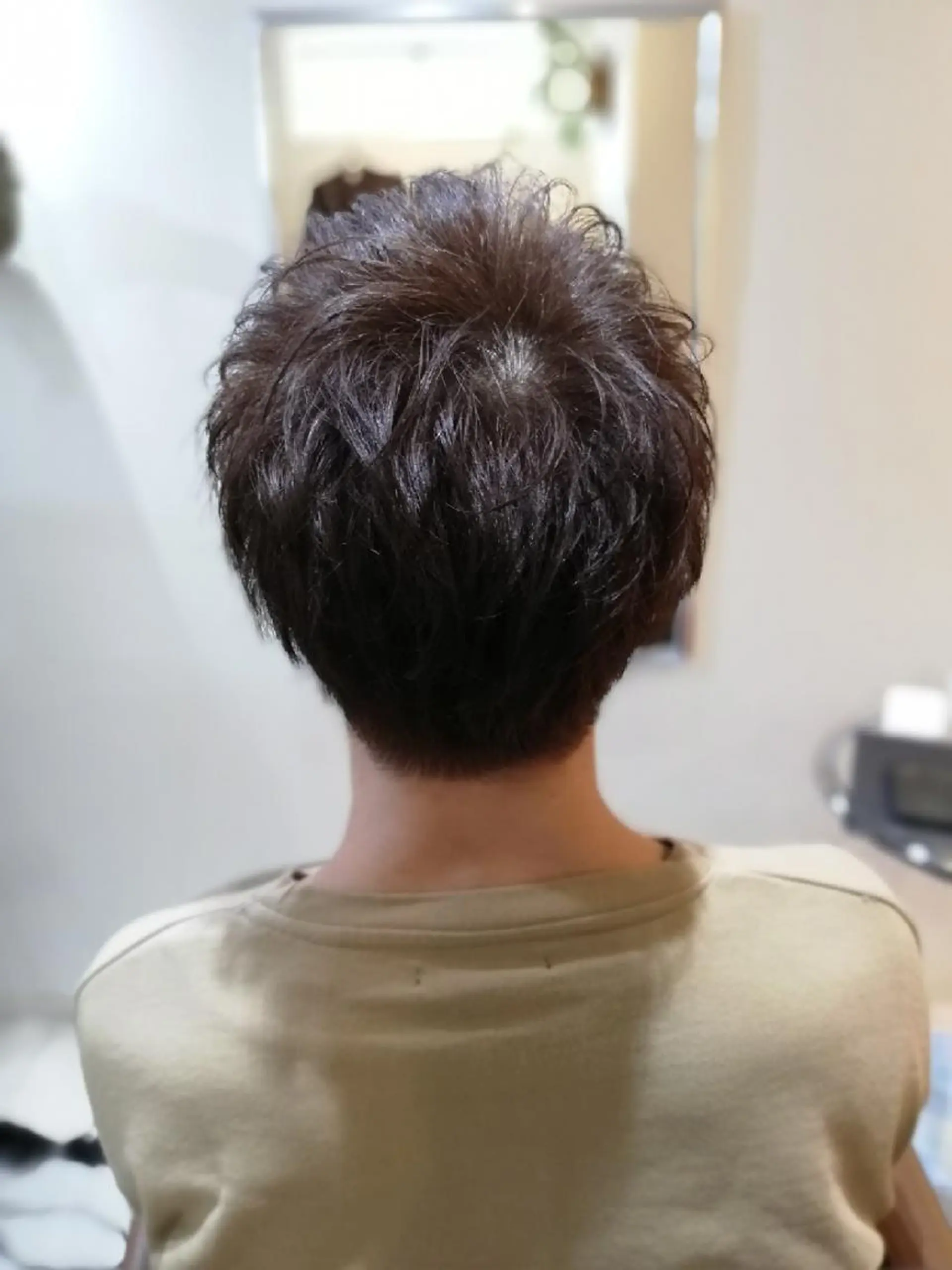 メンズ カラー ショート 北林 弘展のヘアスタイル