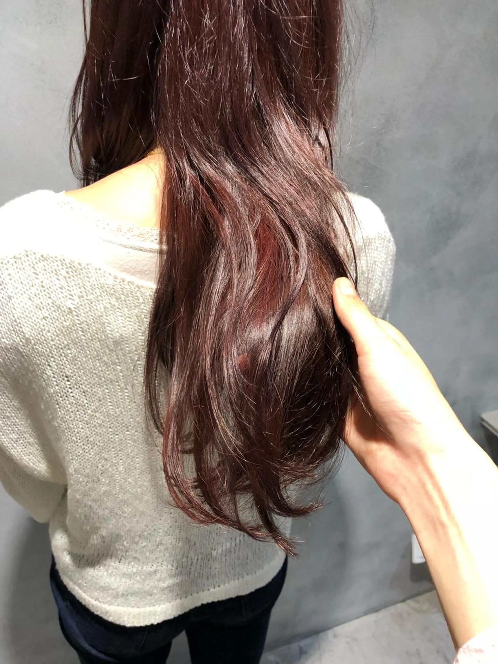 ロング カラー ヘアアレンジ SALOWIN 表参道所属・シンカ 表参道のヘアスタイル