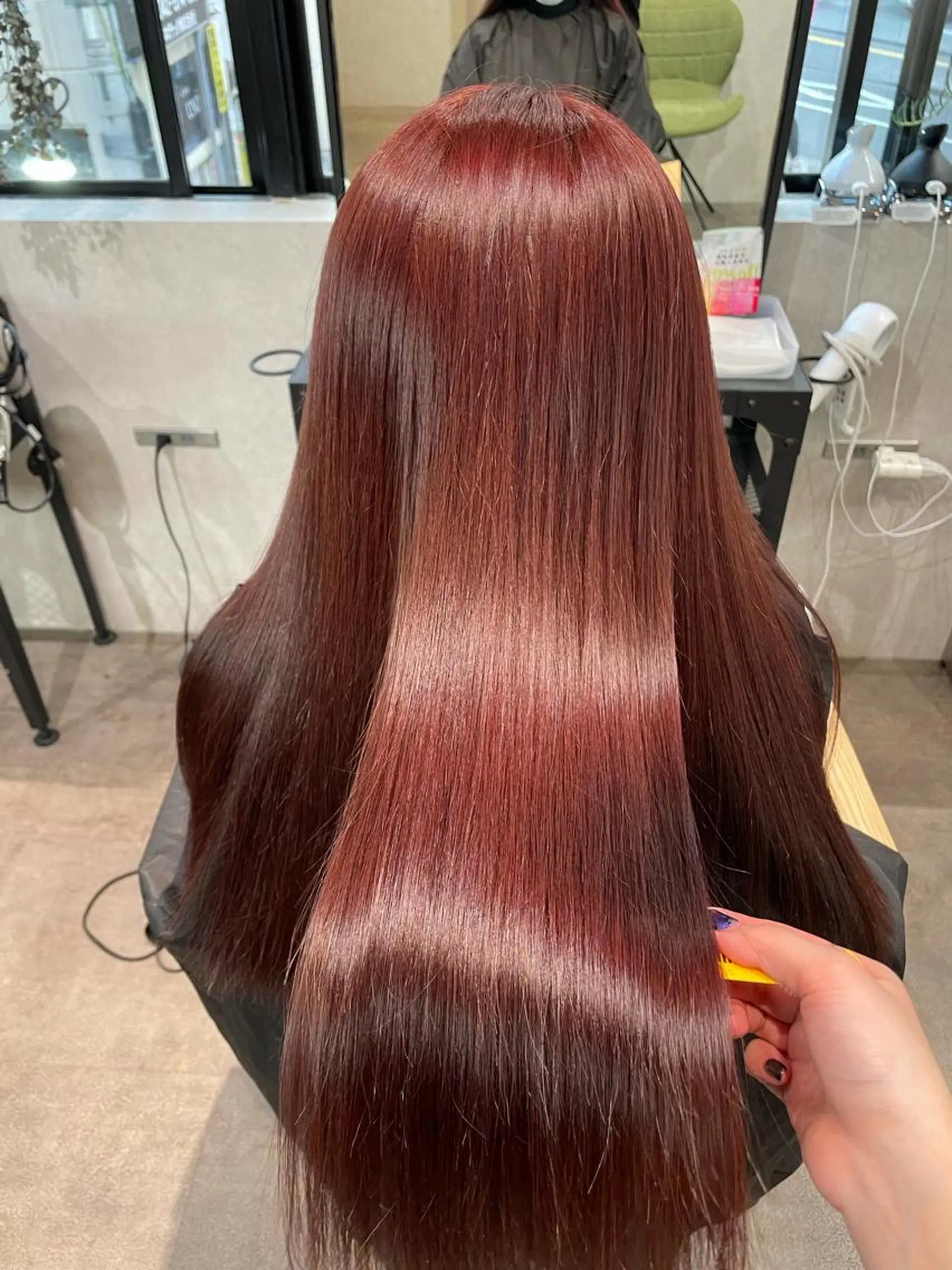 ロング カラー ブリーチ ダブルカラー ブリーチなしカラー ヘアカラー ナチュラル透明感🌱 小山美樹子のヘアスタイル