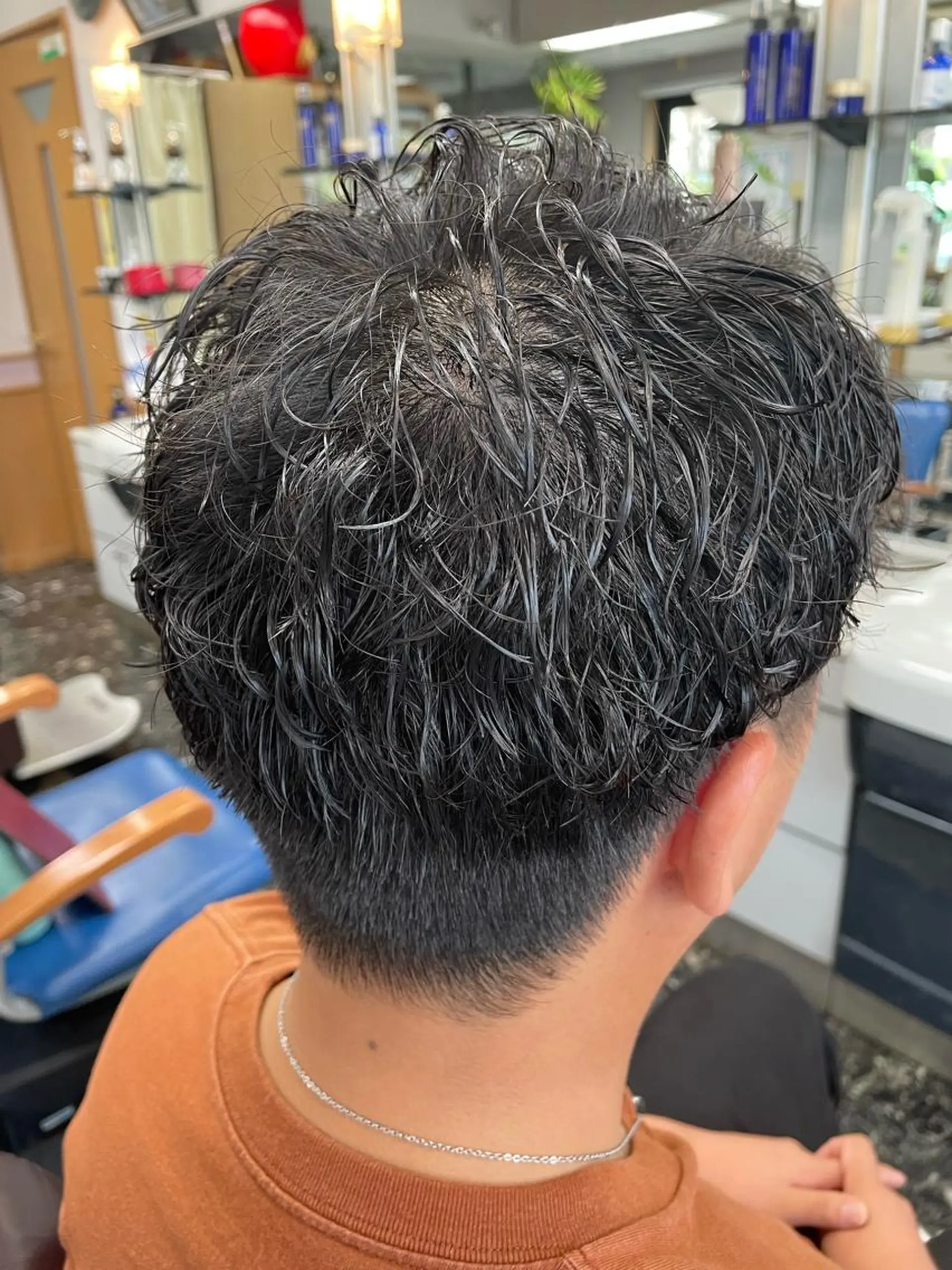 ショート パーマ ストレートパーマ サロン クリエートのヘアスタイル