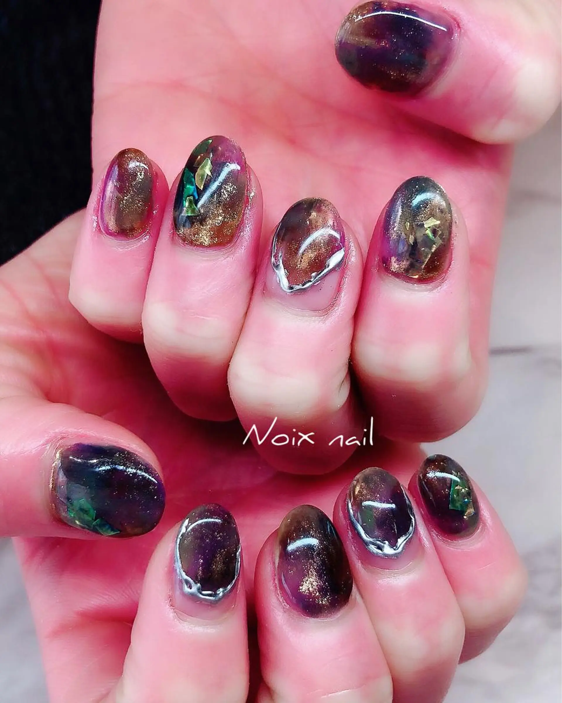 ネイル noix nail &eyeのネイルデザイン