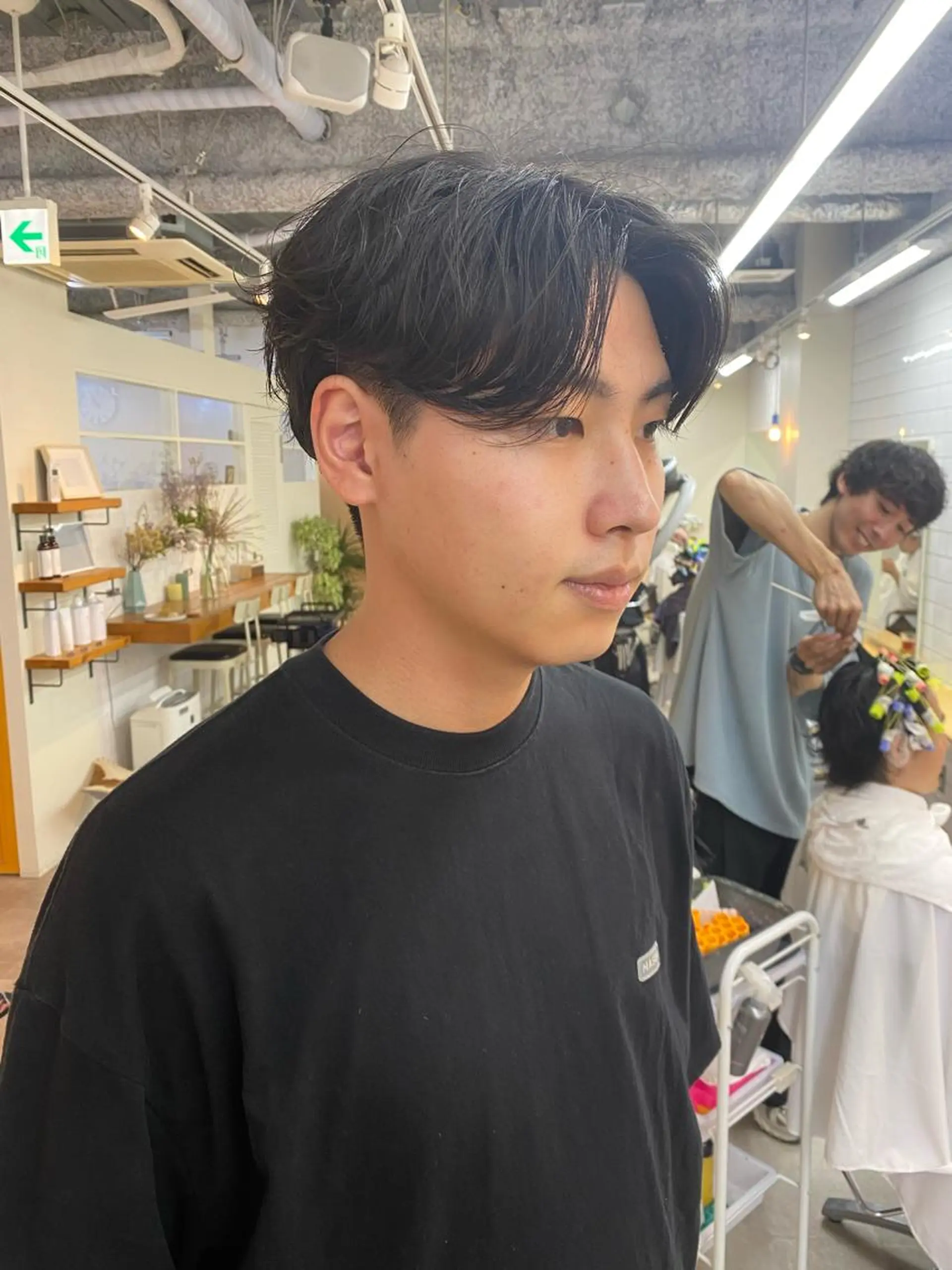 メンズ メンズパーマ カット トリートメント シャドウパーマ/ 波巻パーマYu-Kiのヘアスタイル