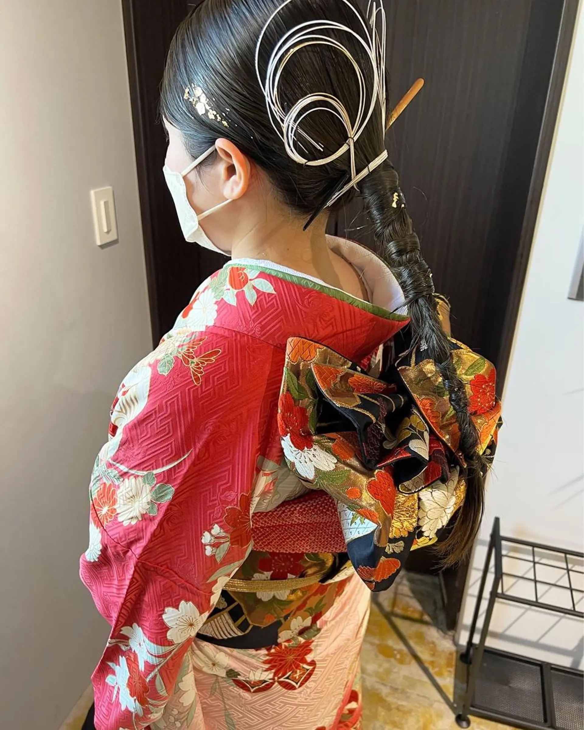 ロング ヘアアレンジ ヘアセット MARU レイヤー/パーマのヘアスタイル