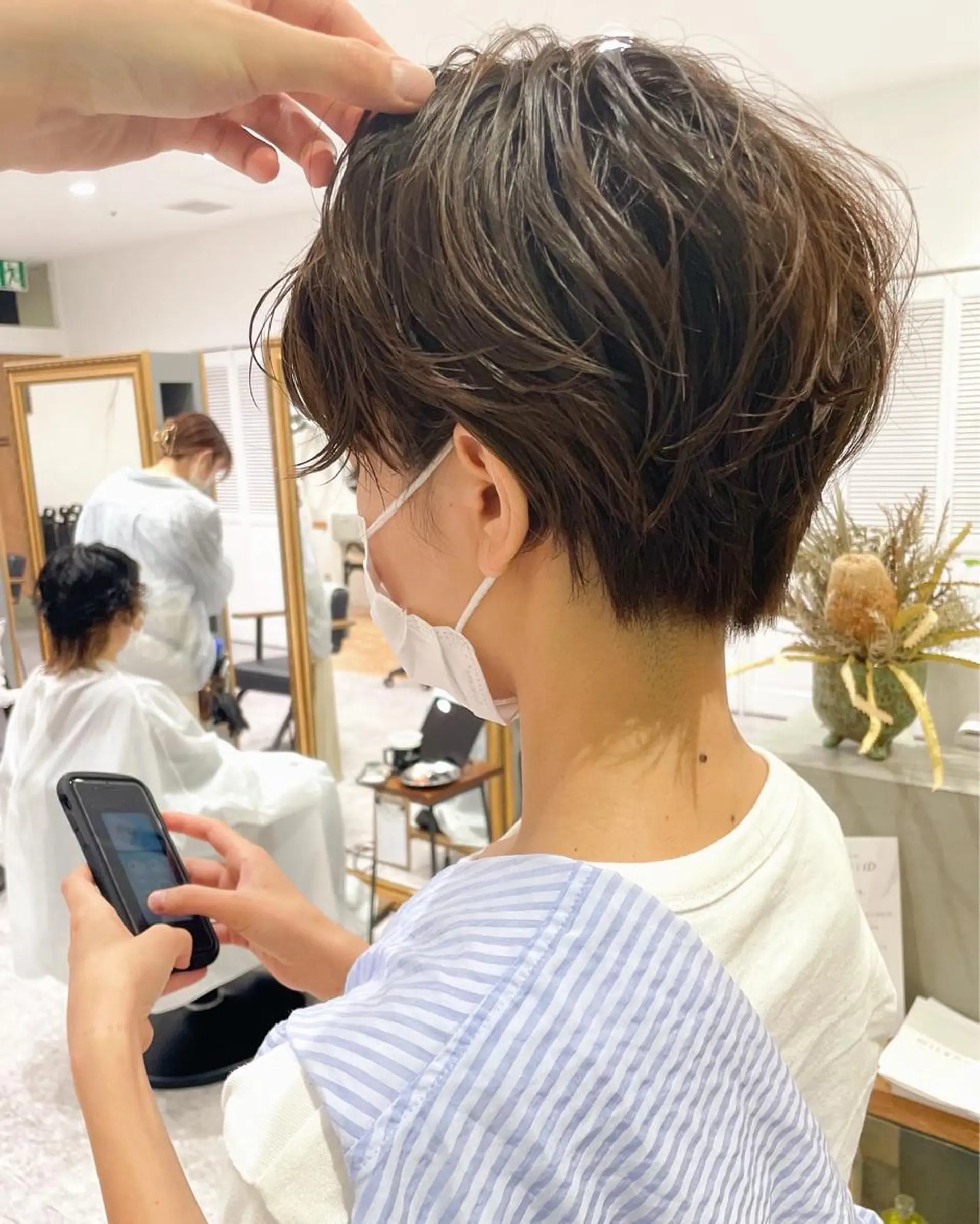 ショート パーマ circus by KENJE 町田店のヘアスタイル