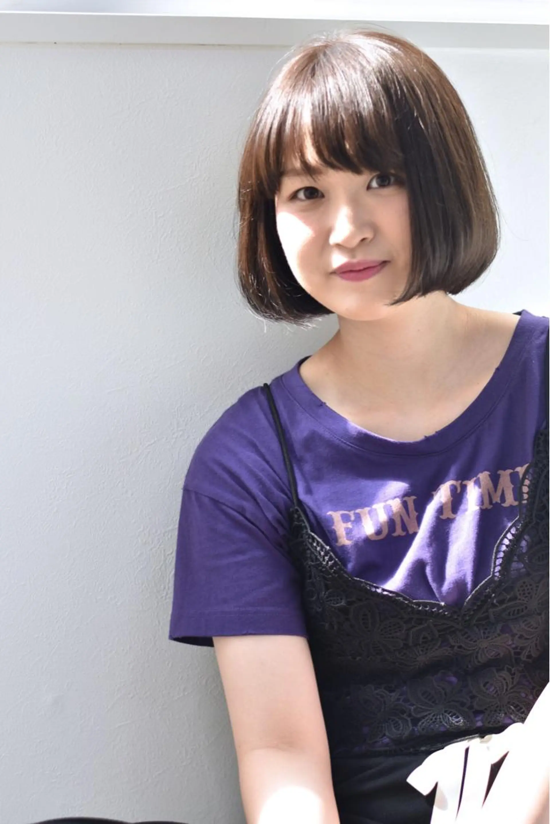 ショート カラー 鎌田 祥江のヘアスタイル