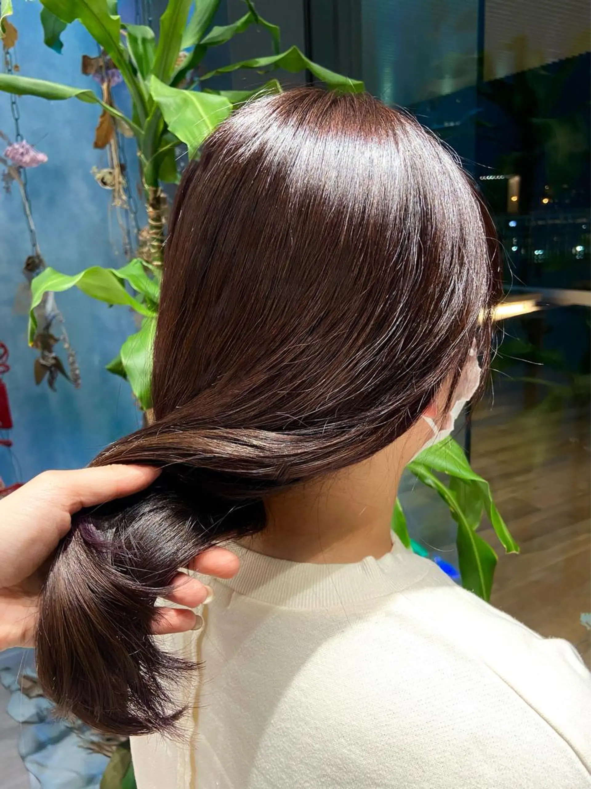 セミロング カラー M.SLASH  みなとみらい馬車道所属・M.SLASH ✂︎hinakoのヘアスタイル