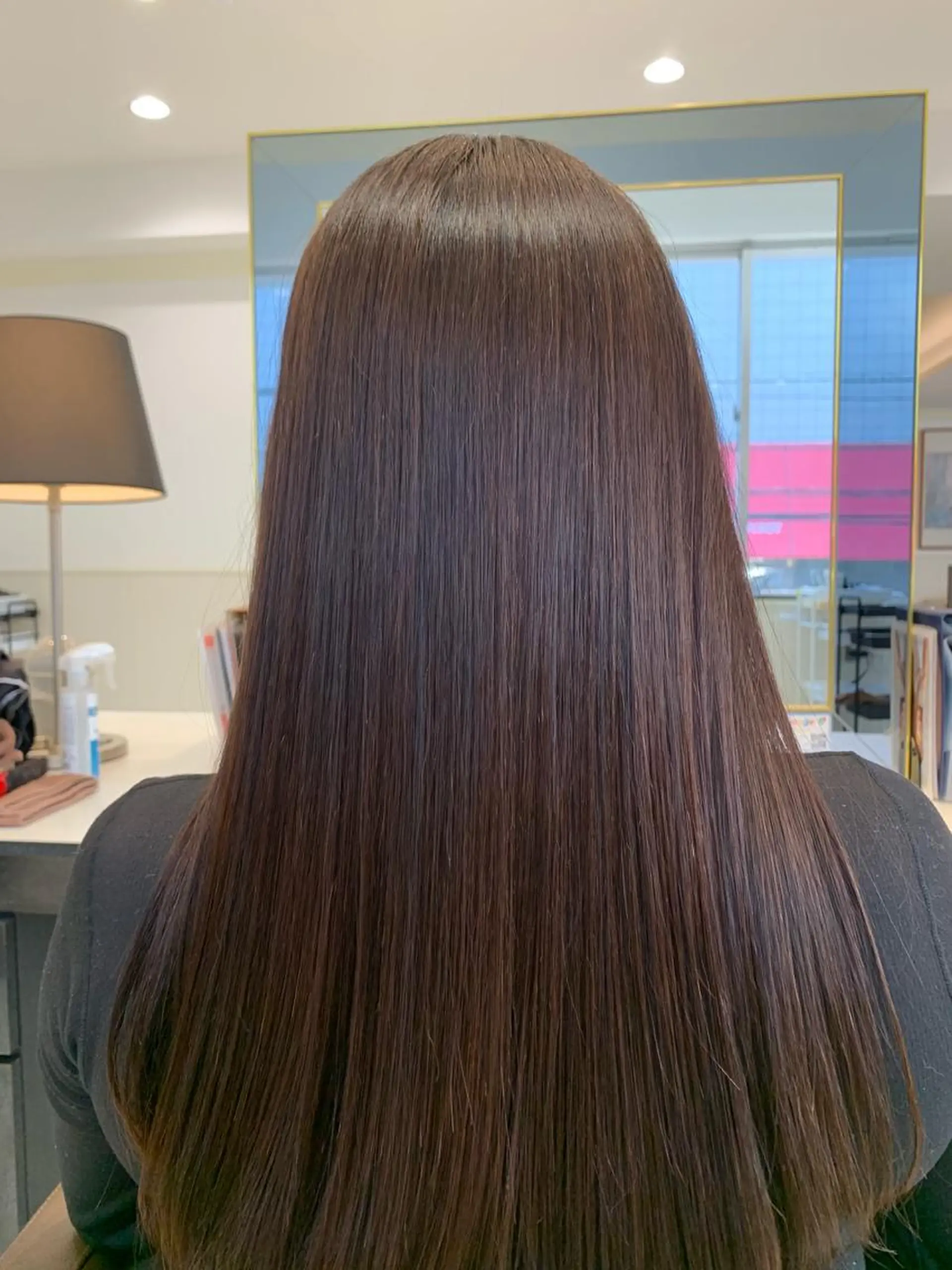 ロング カラー 小田切 栄司のヘアスタイル