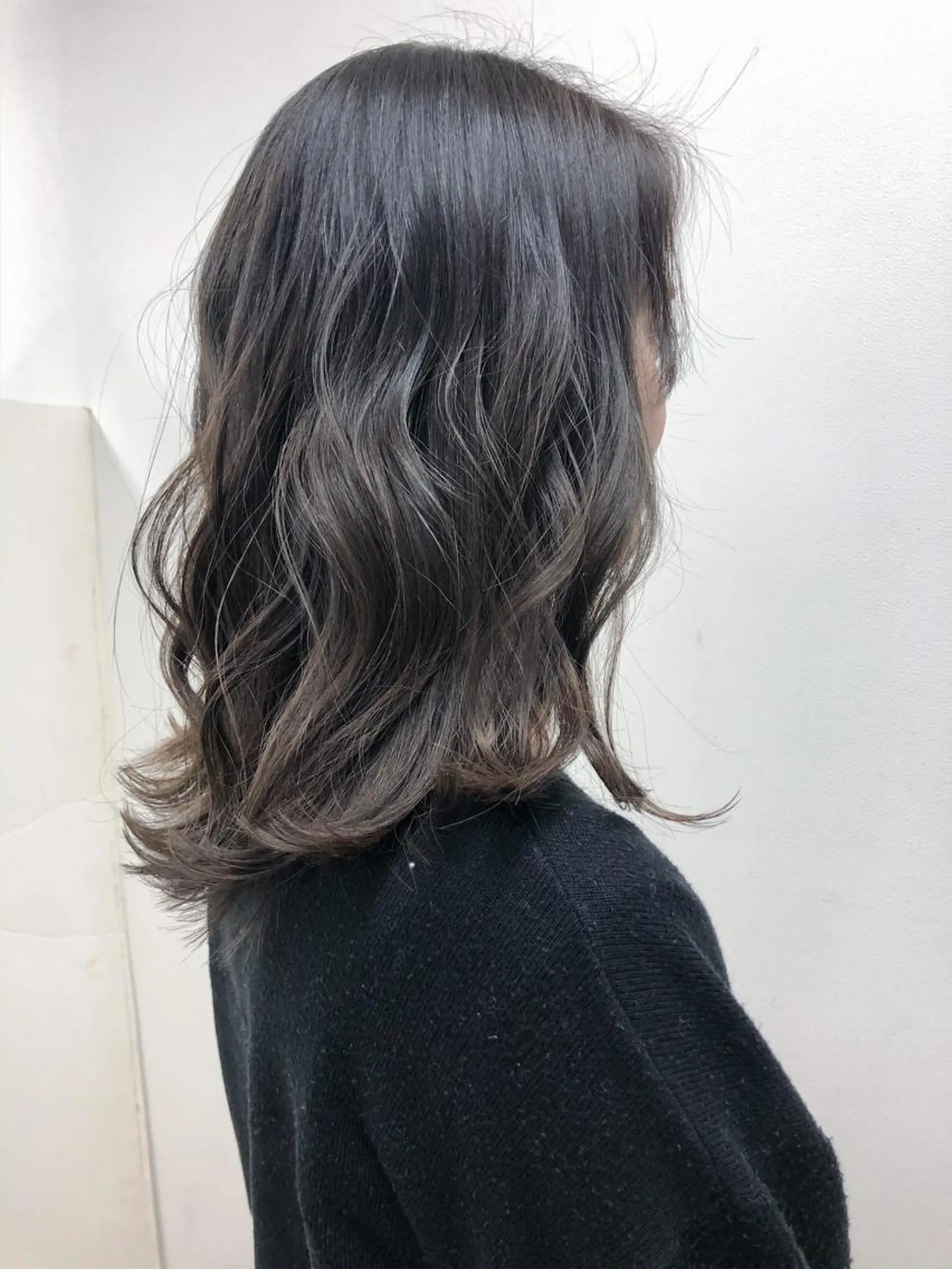 ミディアム コトネ🫧 韓国風レイヤーカットのヘアスタイル