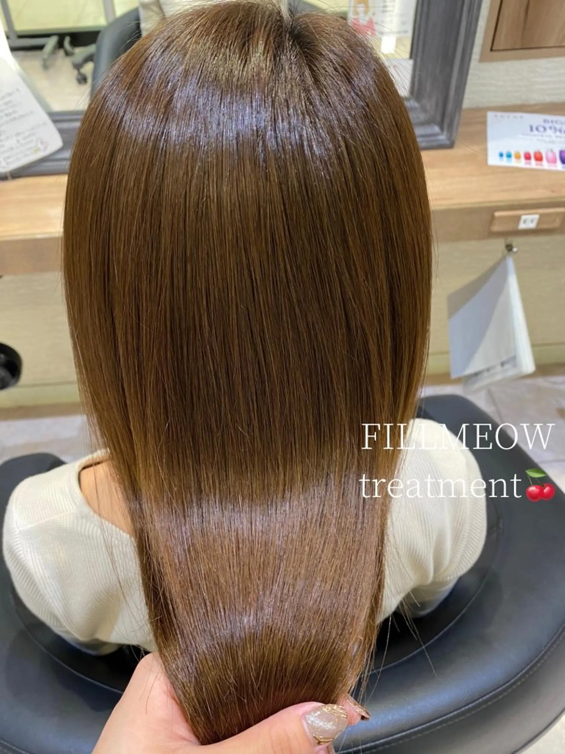 ロング カラー トリートメント 韓国風愛されヘア 🇰🇷RITO🎀のヘアスタイル