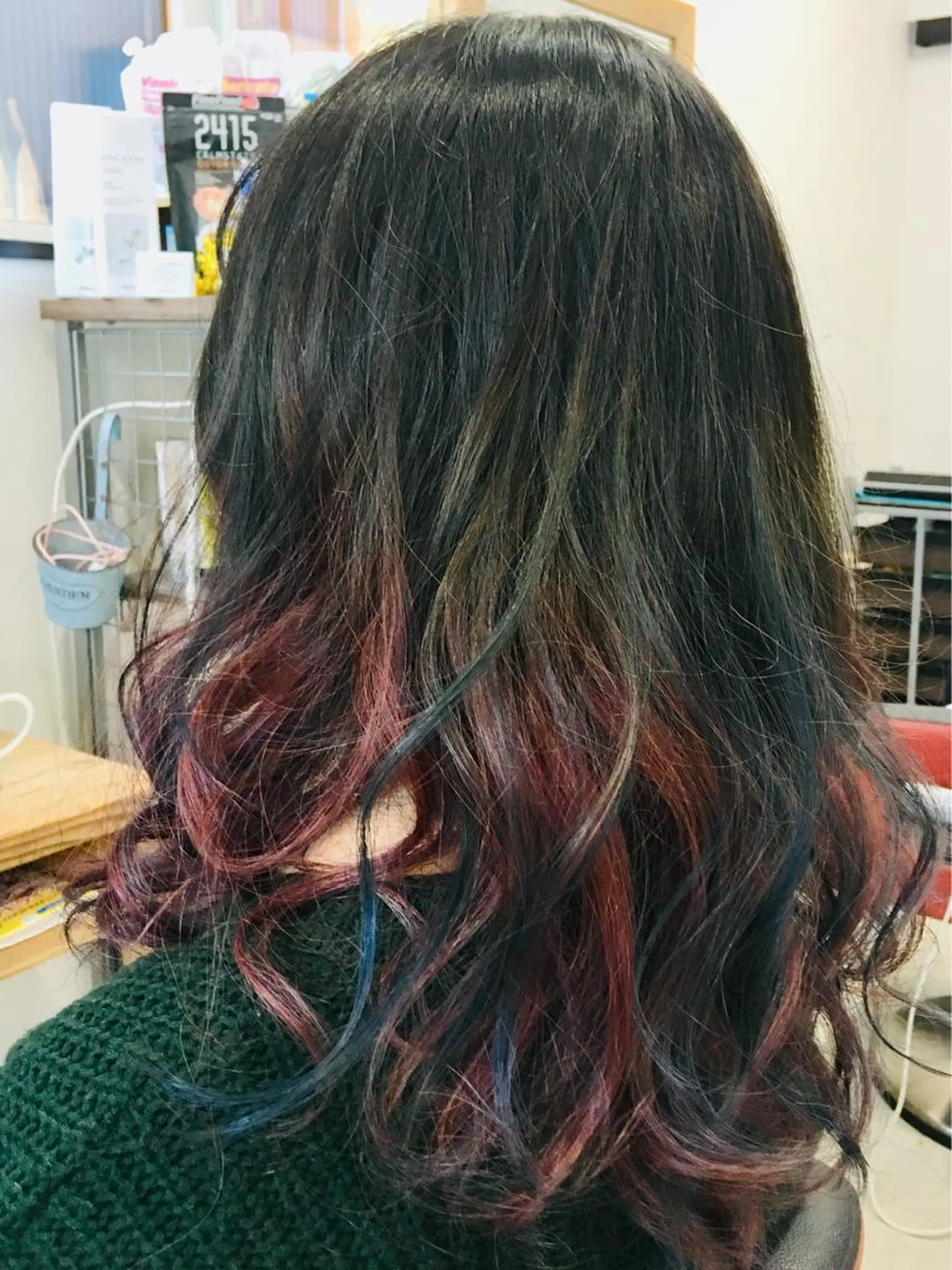 ロング カラー Astilbe所属・chichibu kasumiのヘアスタイル